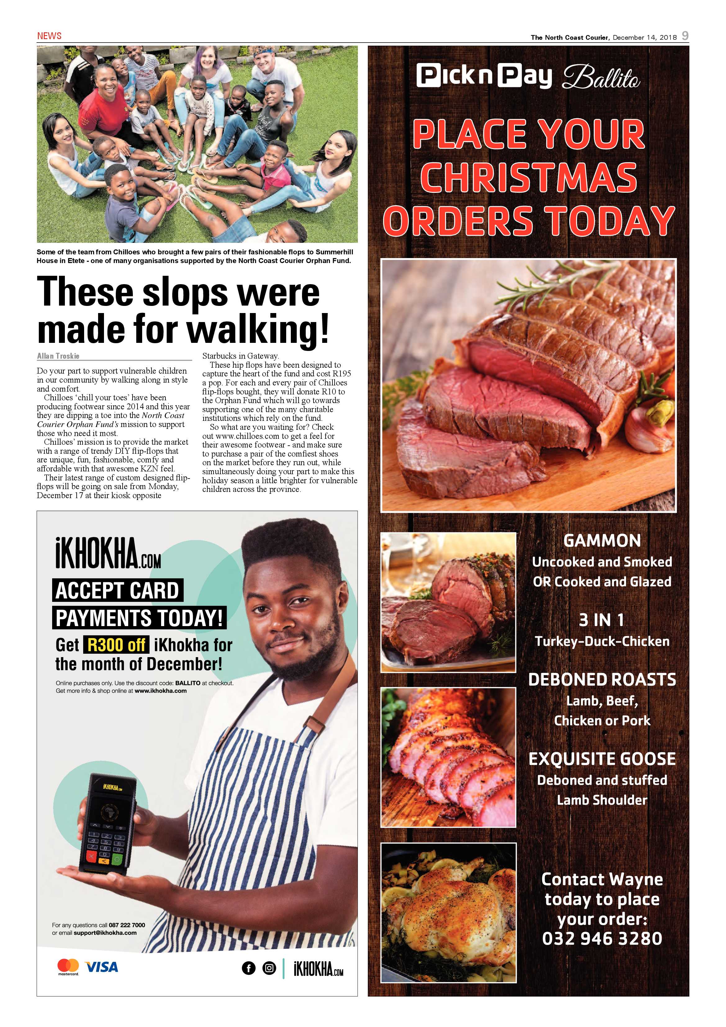 The North Coast Courier – 14 December 2018 page 9