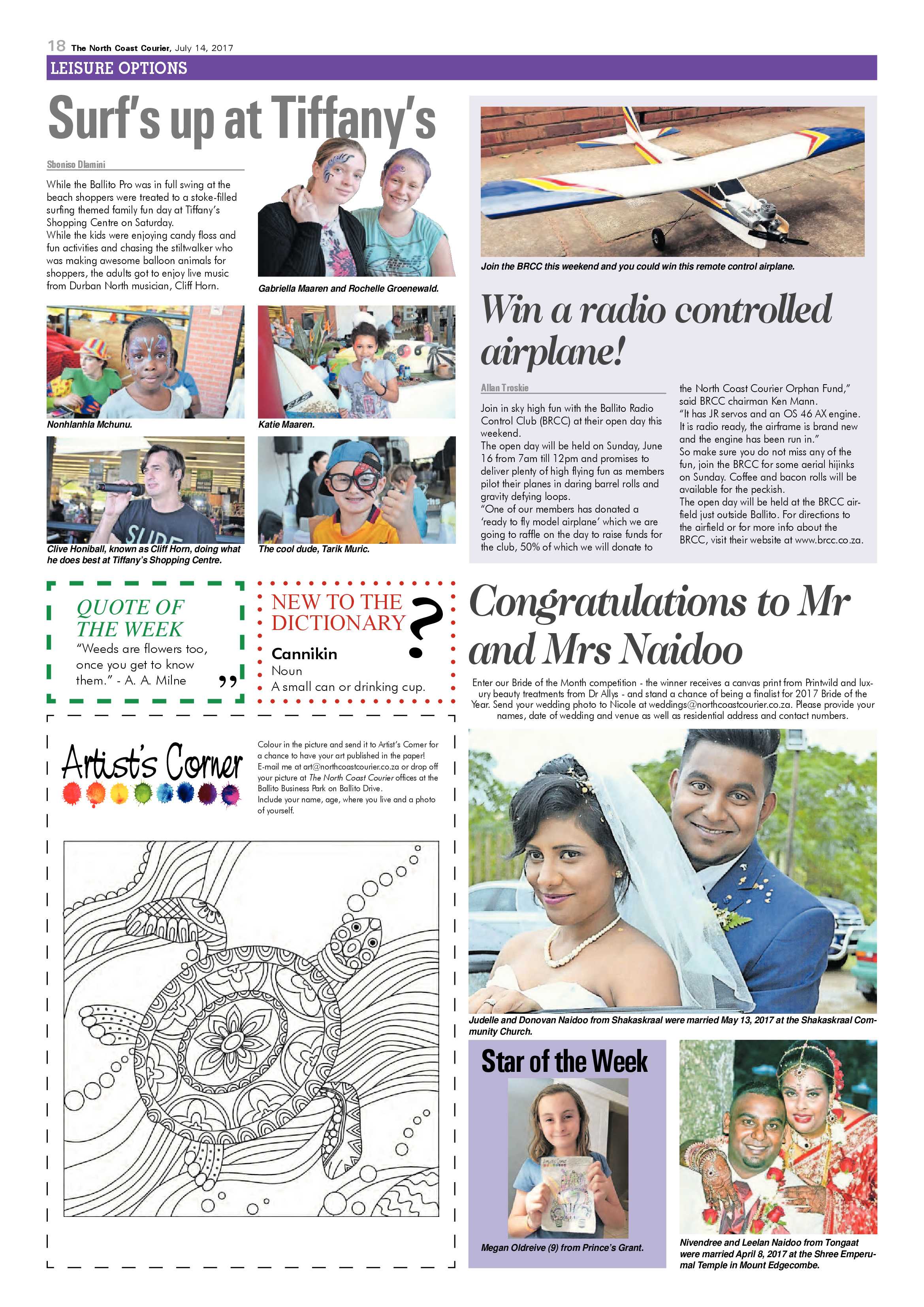 The North Coast Courier – 14 July 2017 page 18
