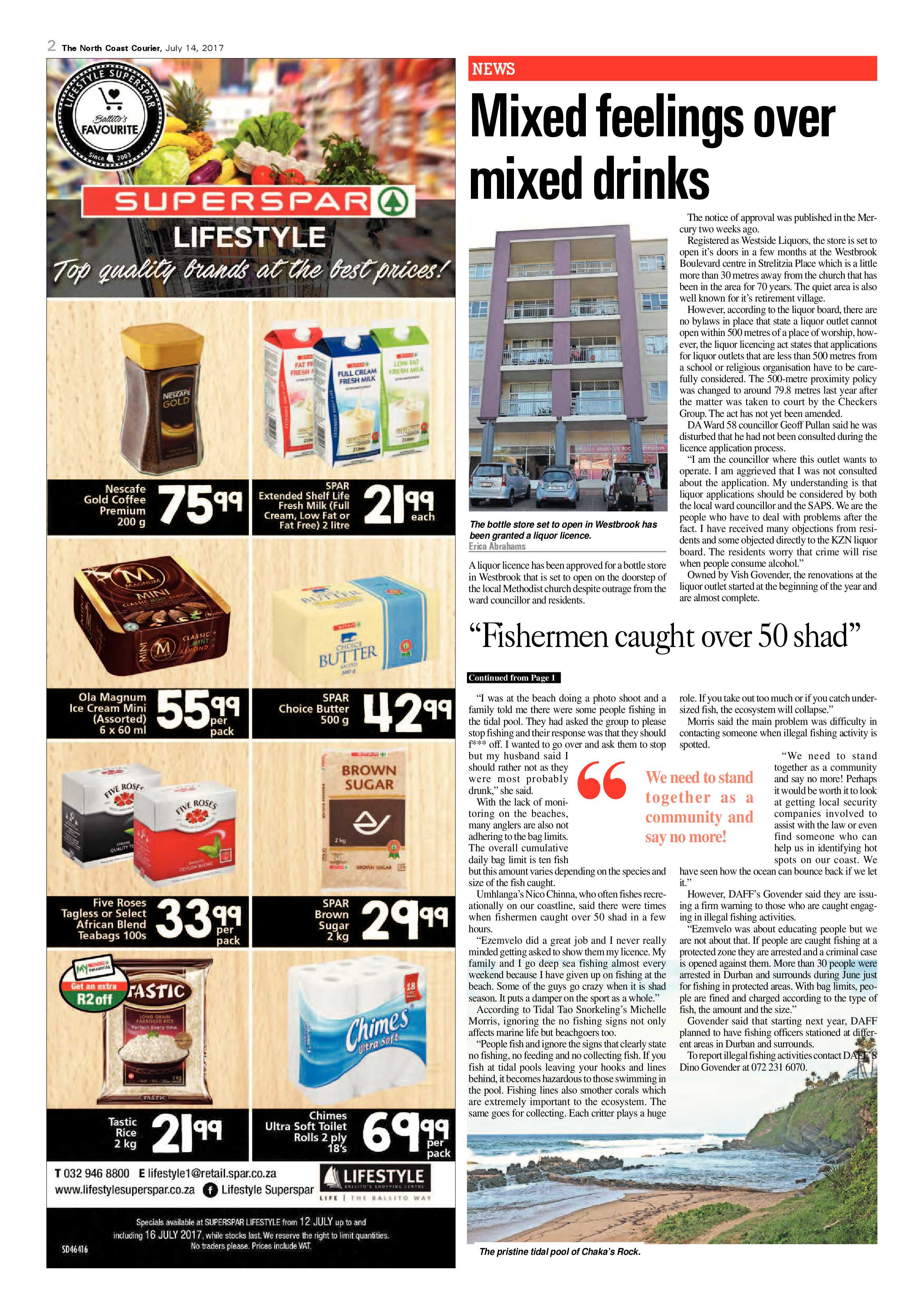 The North Coast Courier – 14 July 2017 page 2