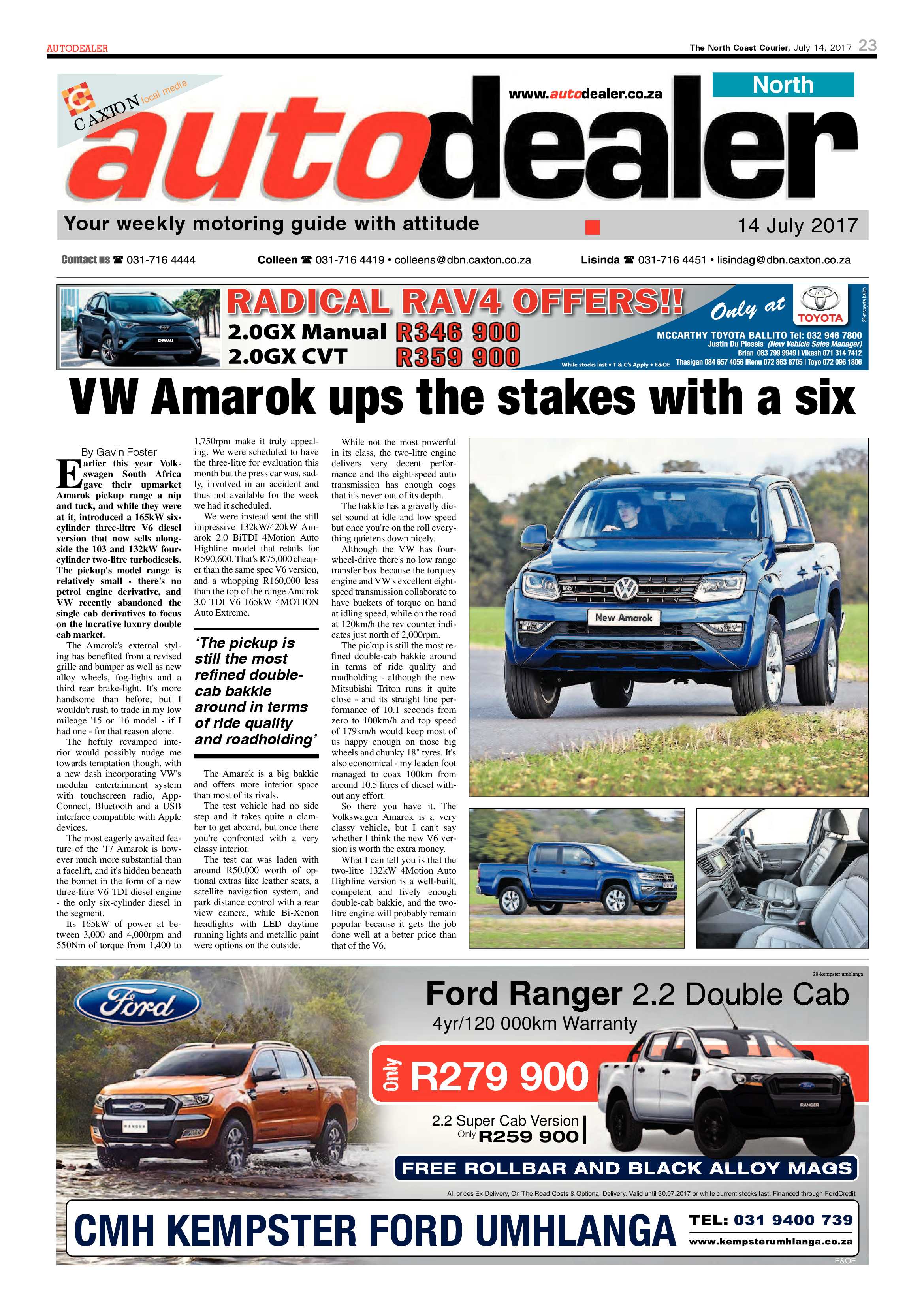 The North Coast Courier – 14 July 2017 page 23