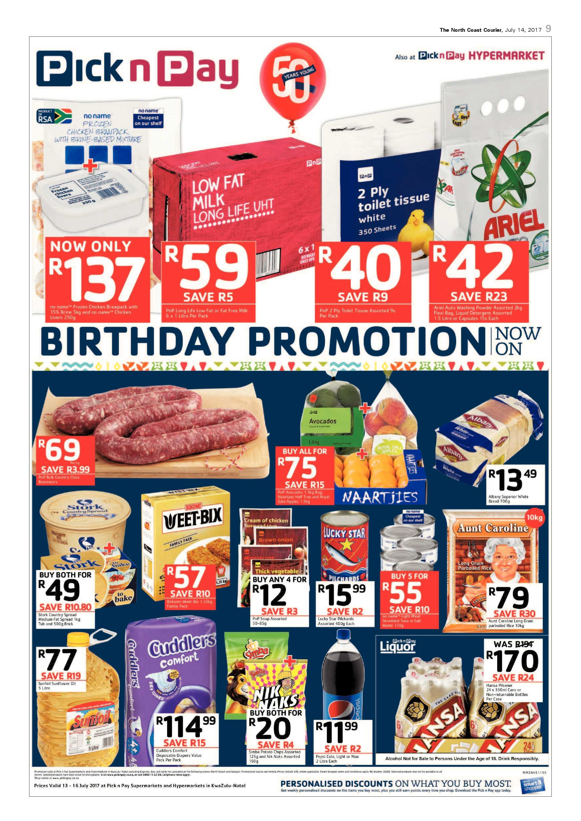 The North Coast Courier – 14 July 2017 page 9