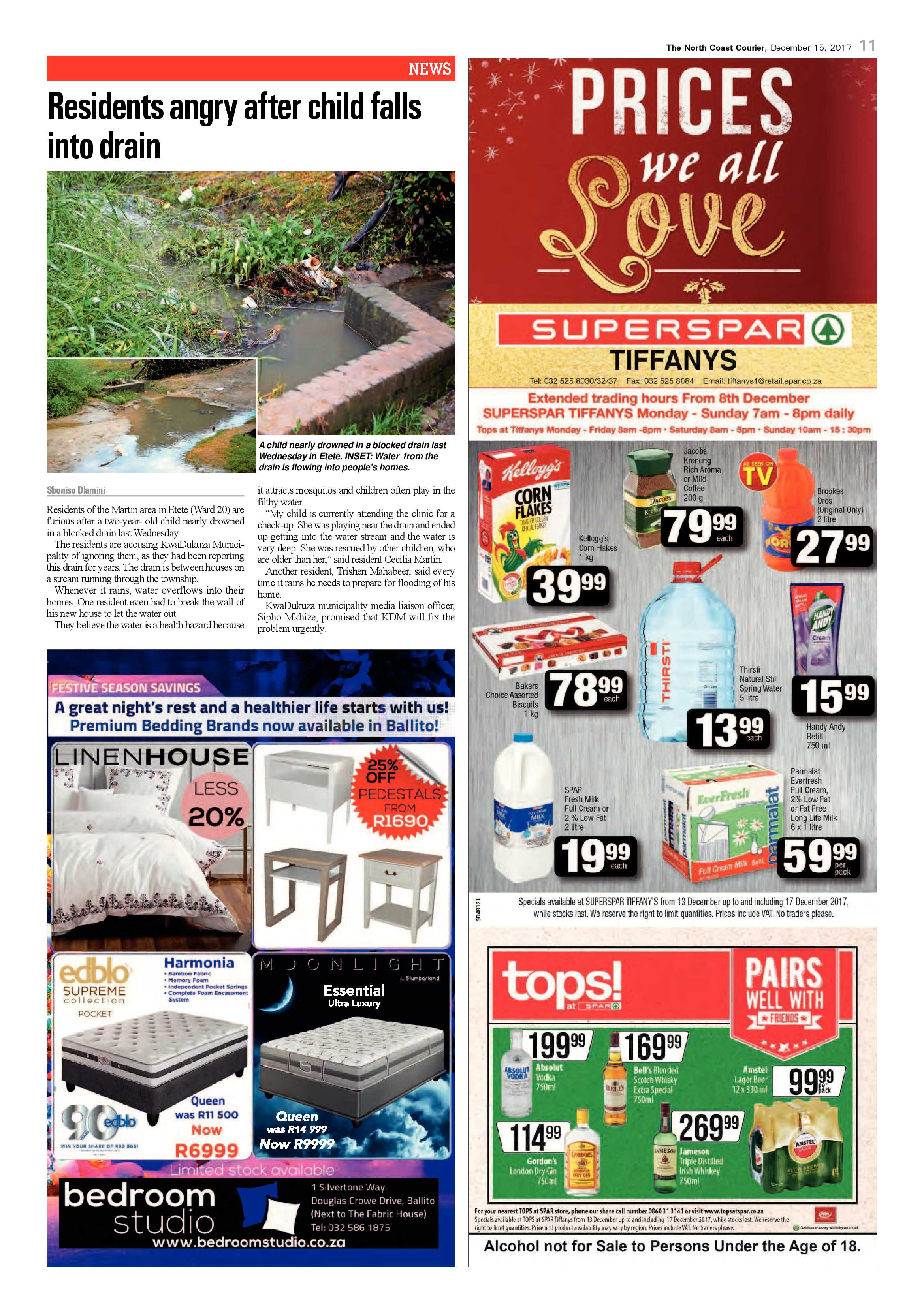 The North Coast Courier – 15 December 2017 page 11