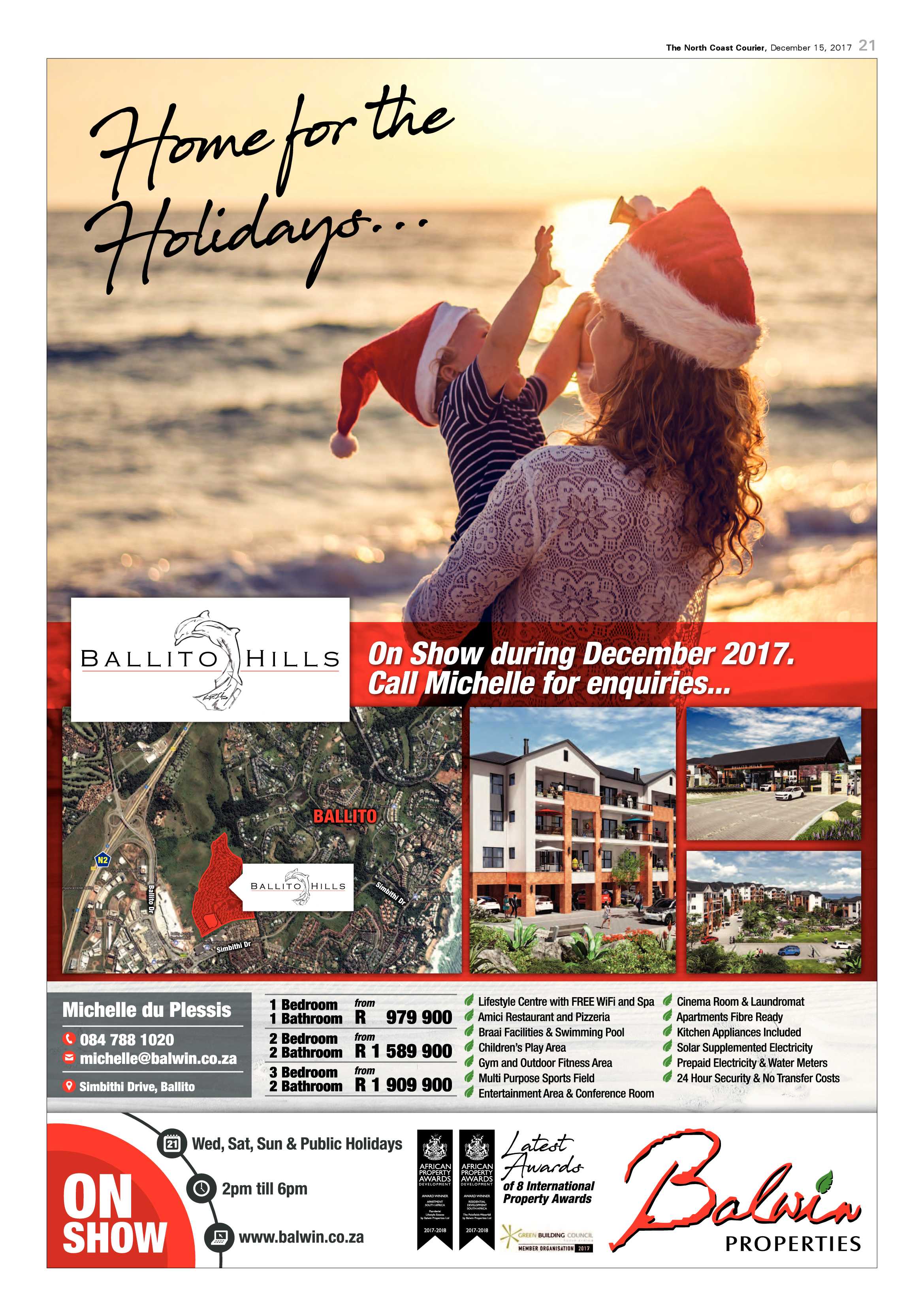 The North Coast Courier – 15 December 2017 page 21
