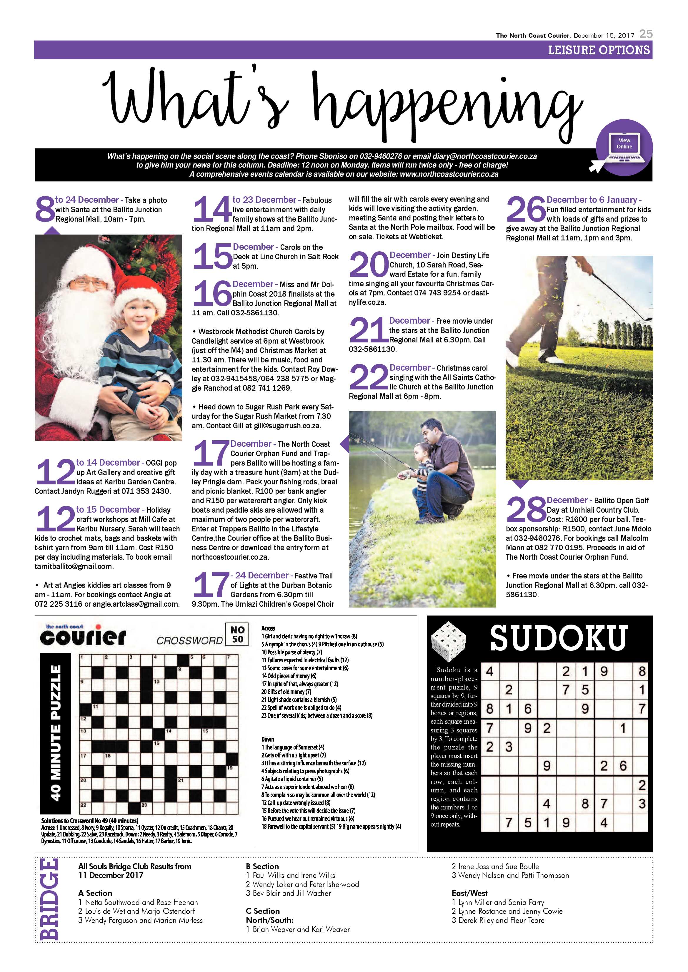 The North Coast Courier – 15 December 2017 page 25