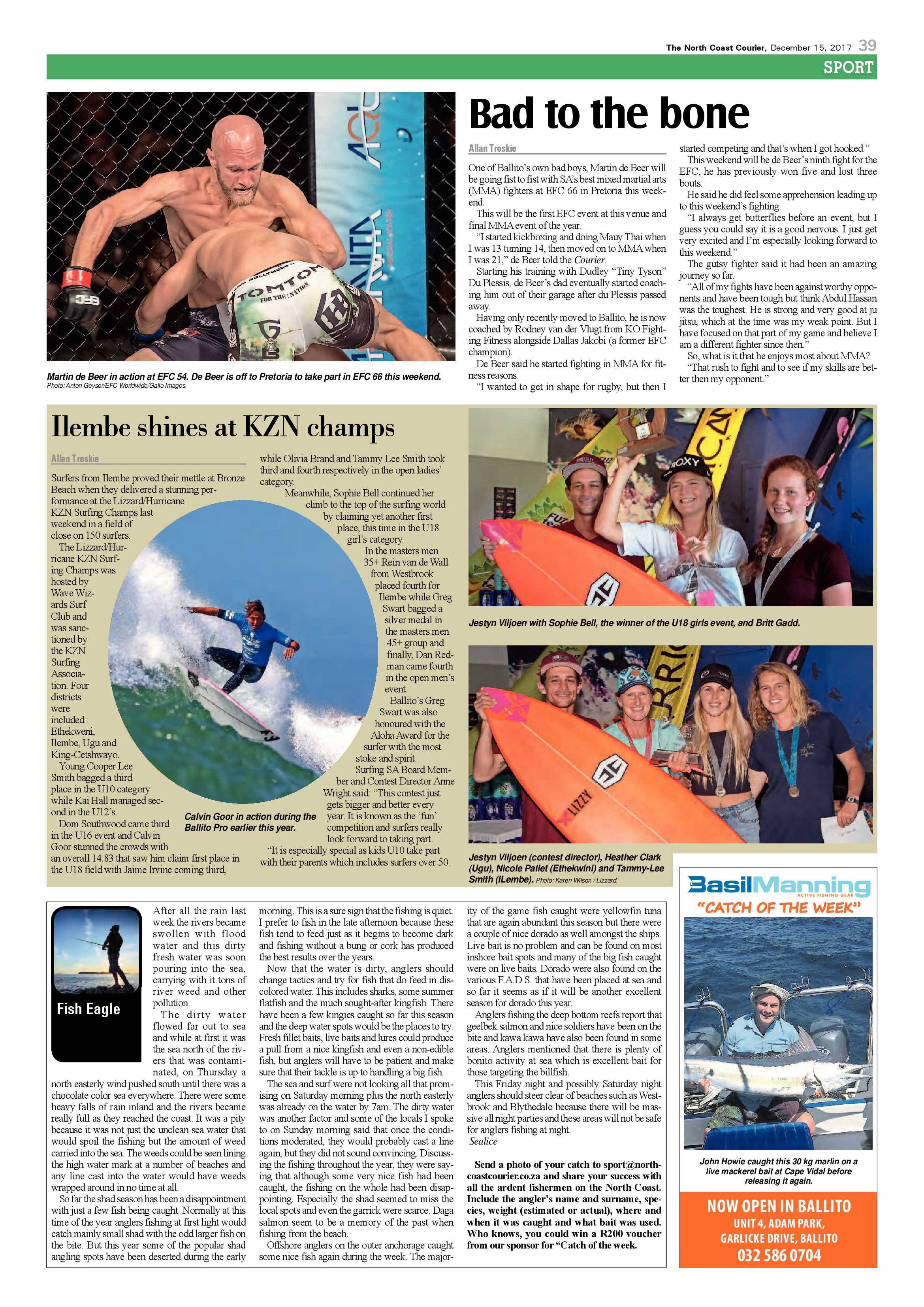 The North Coast Courier – 15 December 2017 page 39