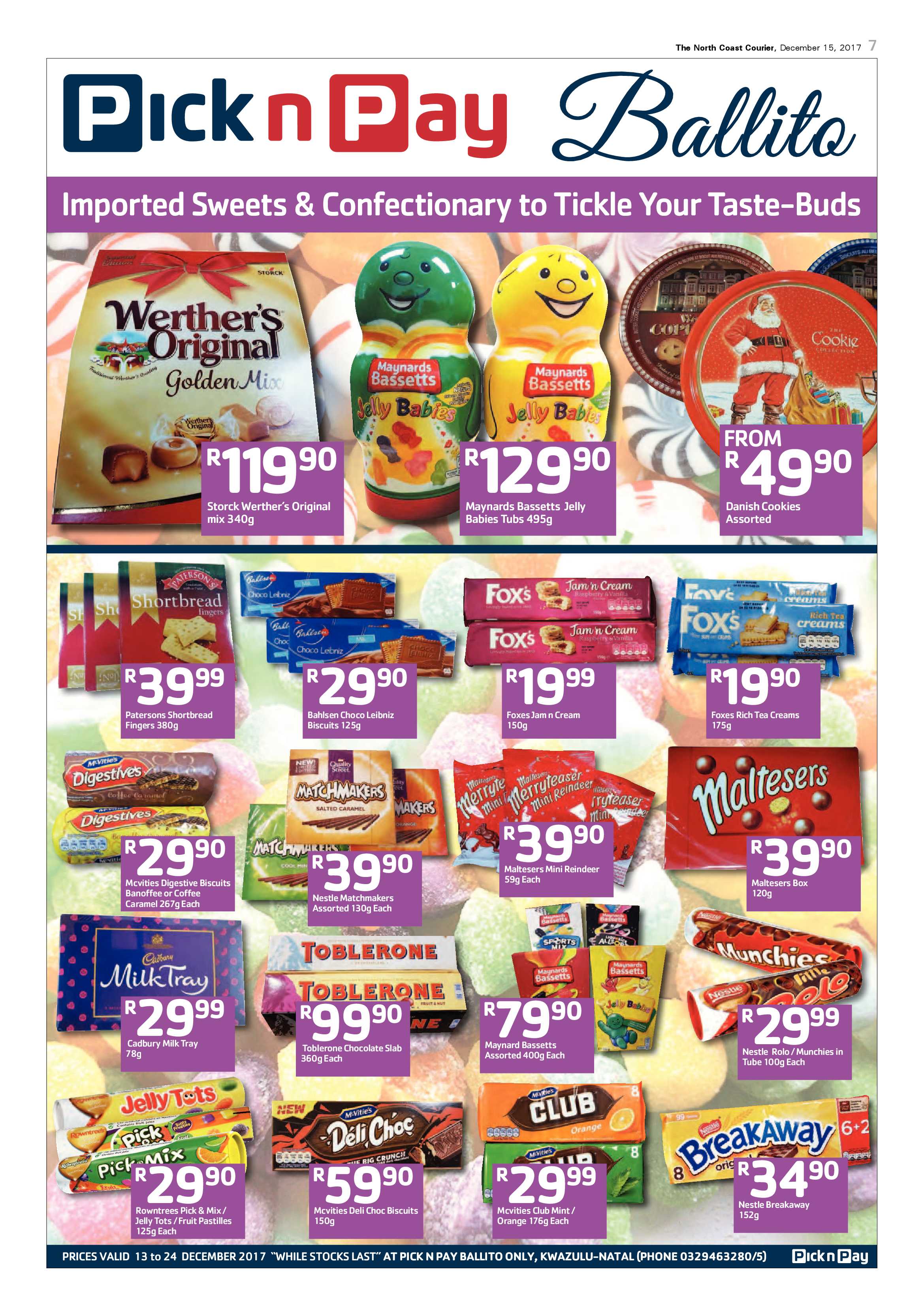 The North Coast Courier – 15 December 2017 page 7
