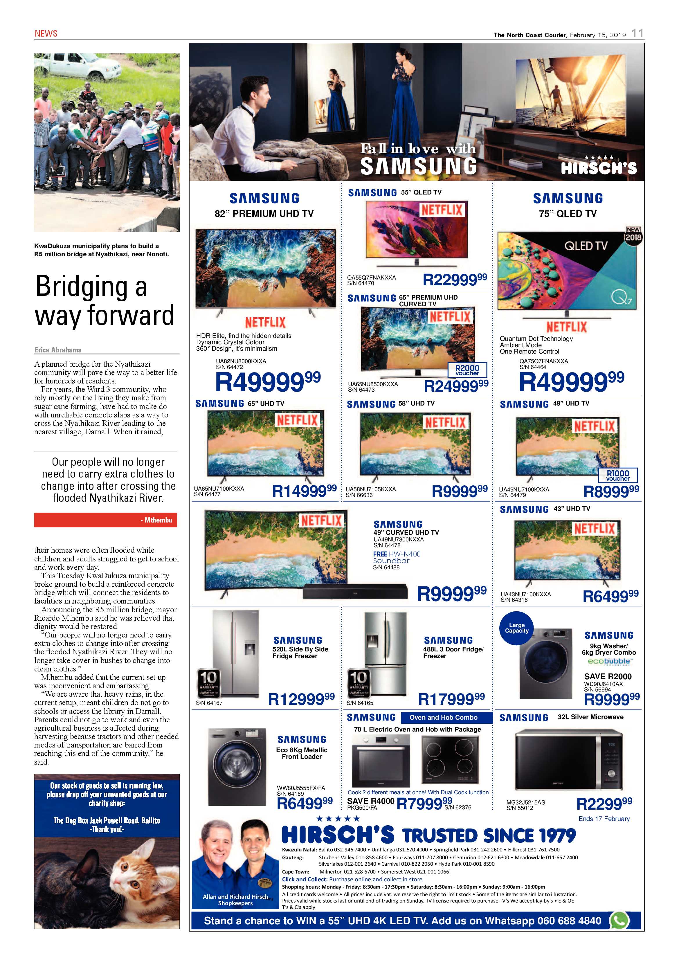 The North Coast Courier – 15 February 2019 page 11