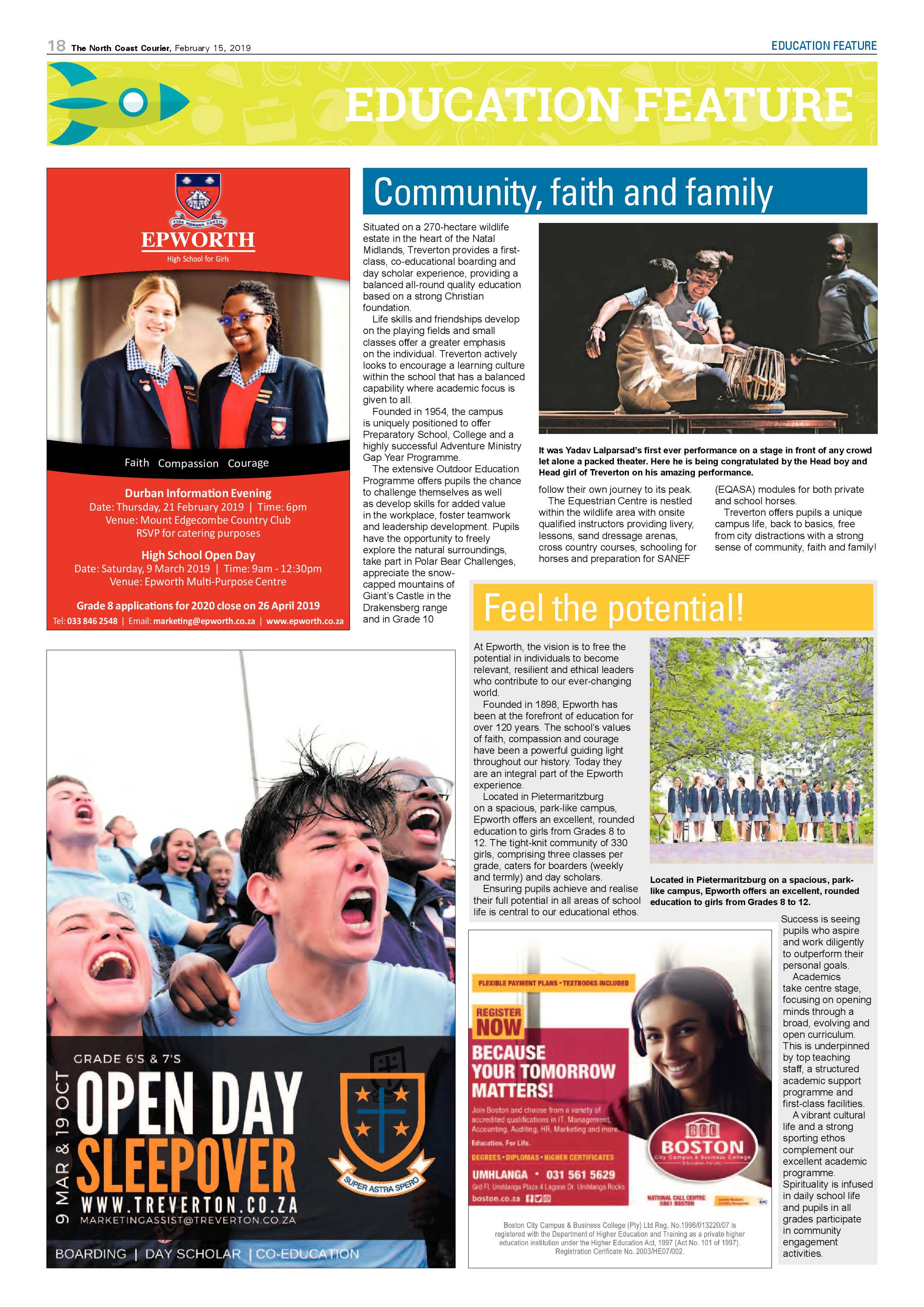 The North Coast Courier – 15 February 2019 page 18