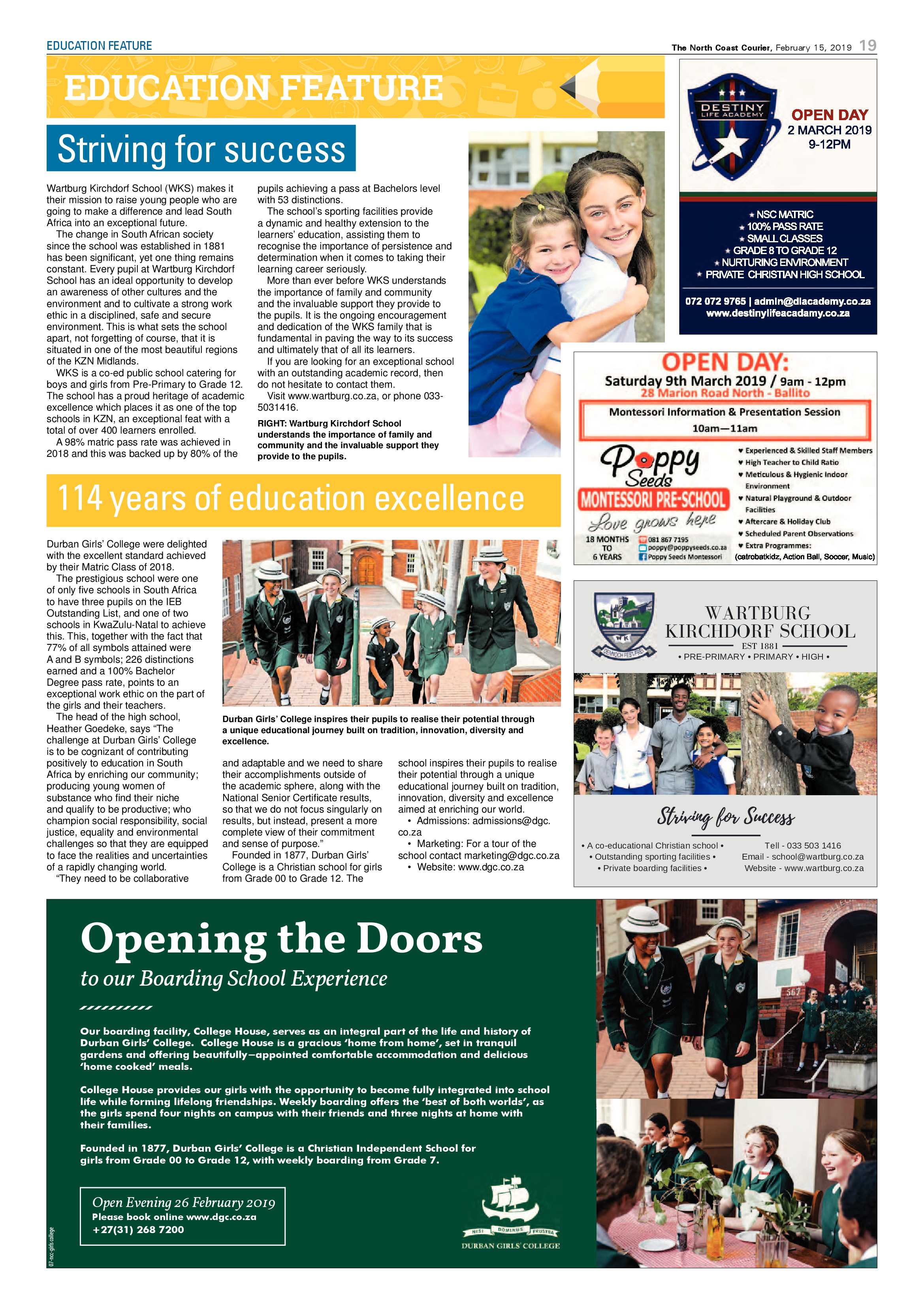 The North Coast Courier – 15 February 2019 page 19