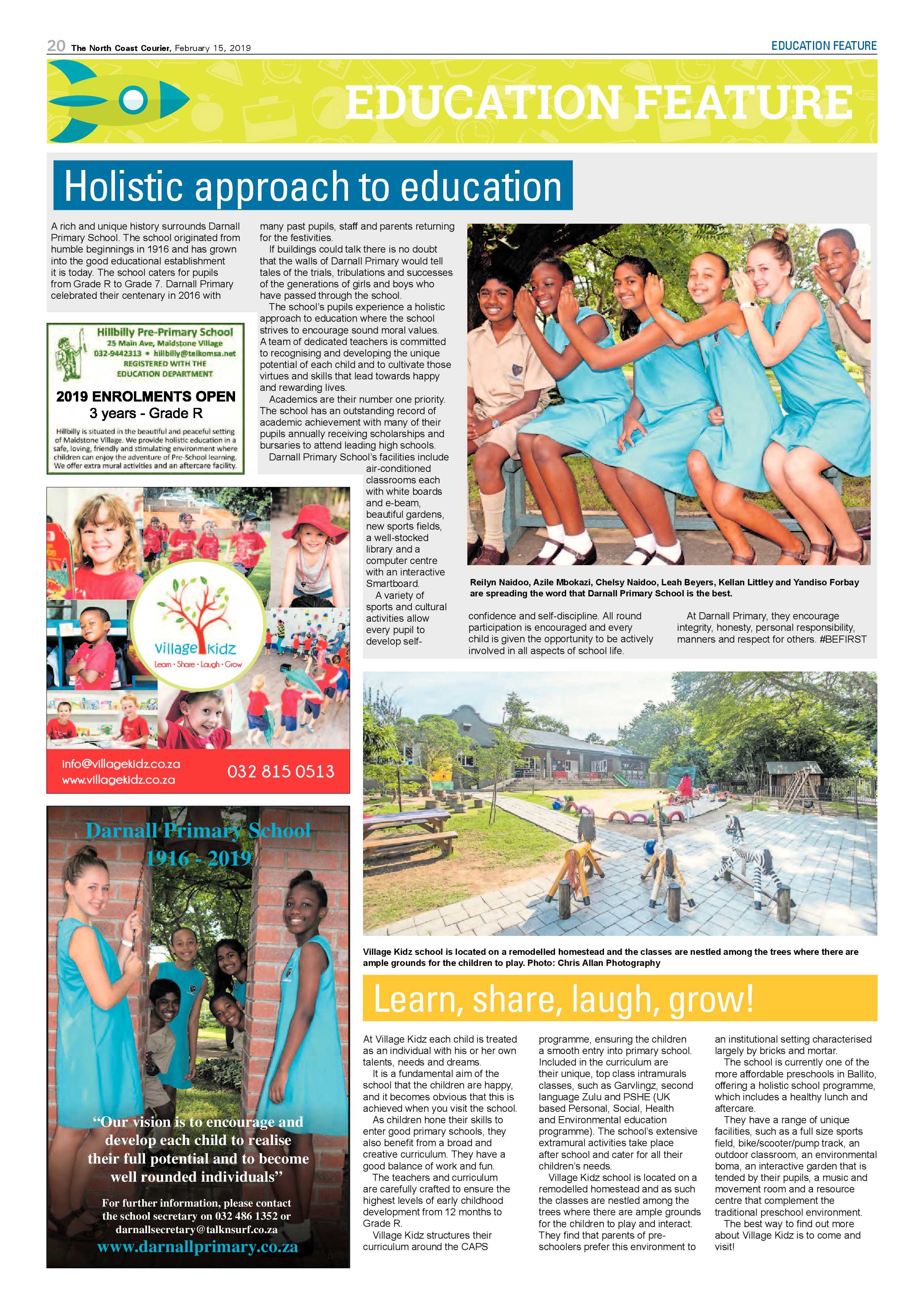 The North Coast Courier – 15 February 2019 page 20