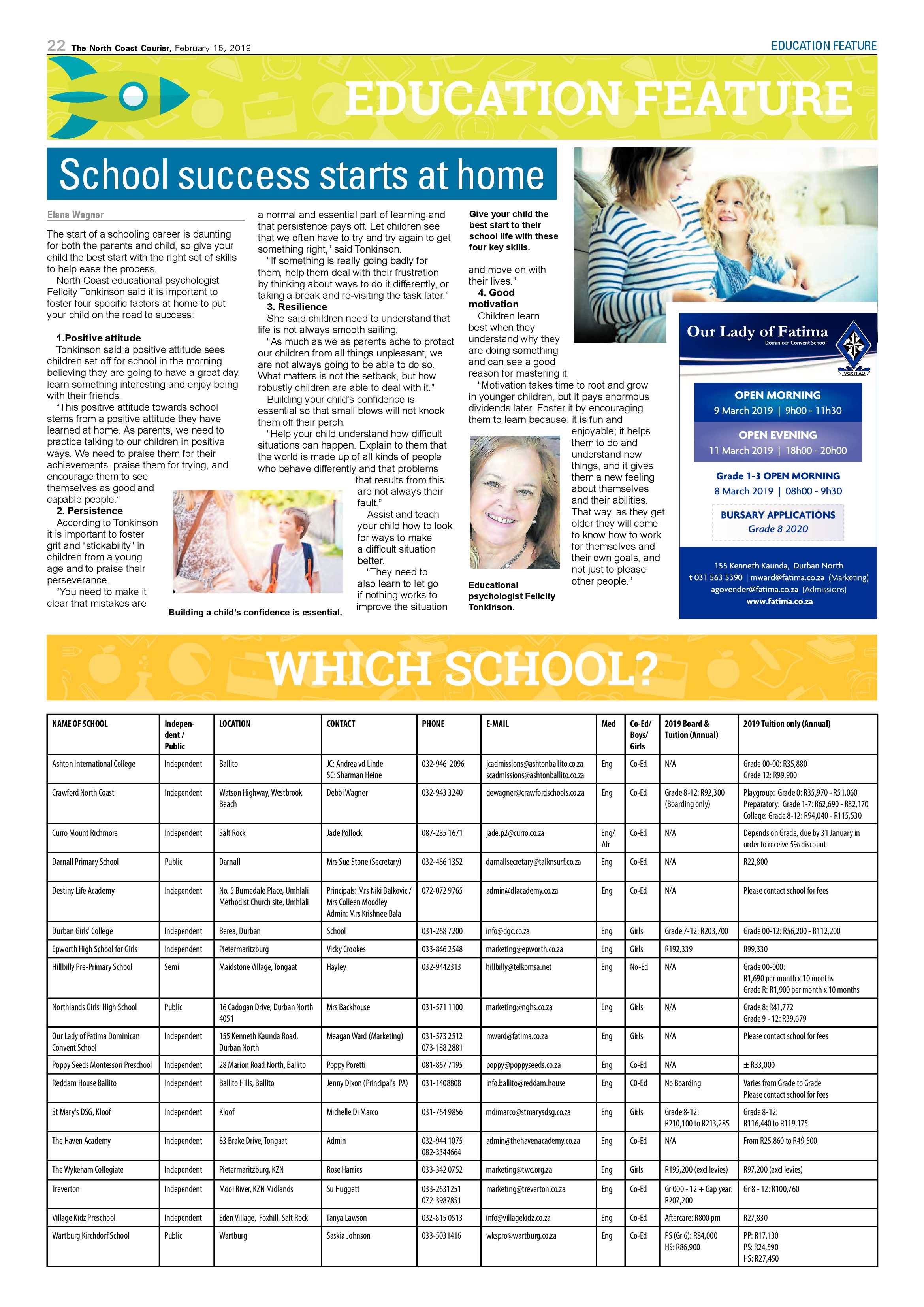 The North Coast Courier – 15 February 2019 page 22