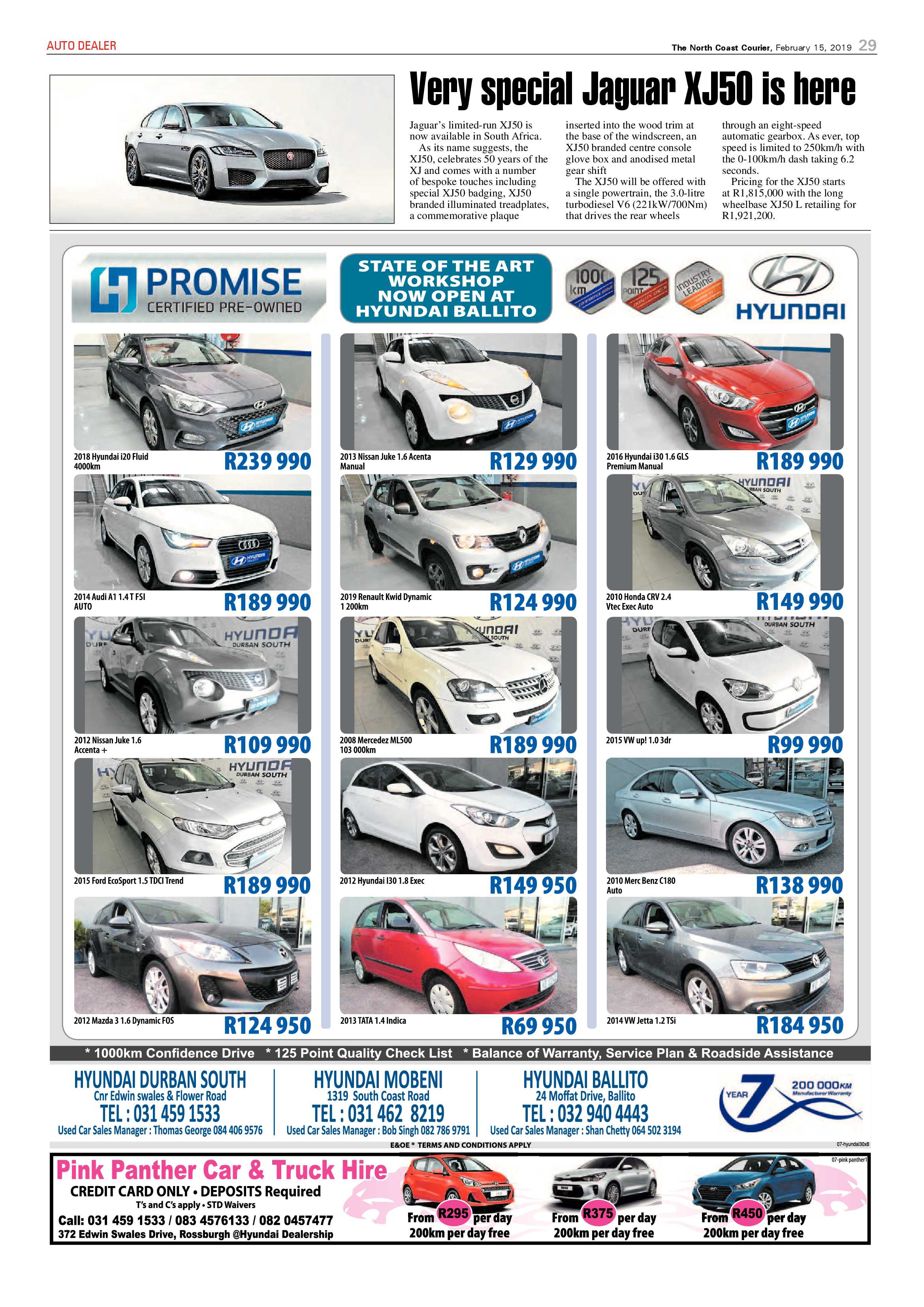 The North Coast Courier – 15 February 2019 page 29