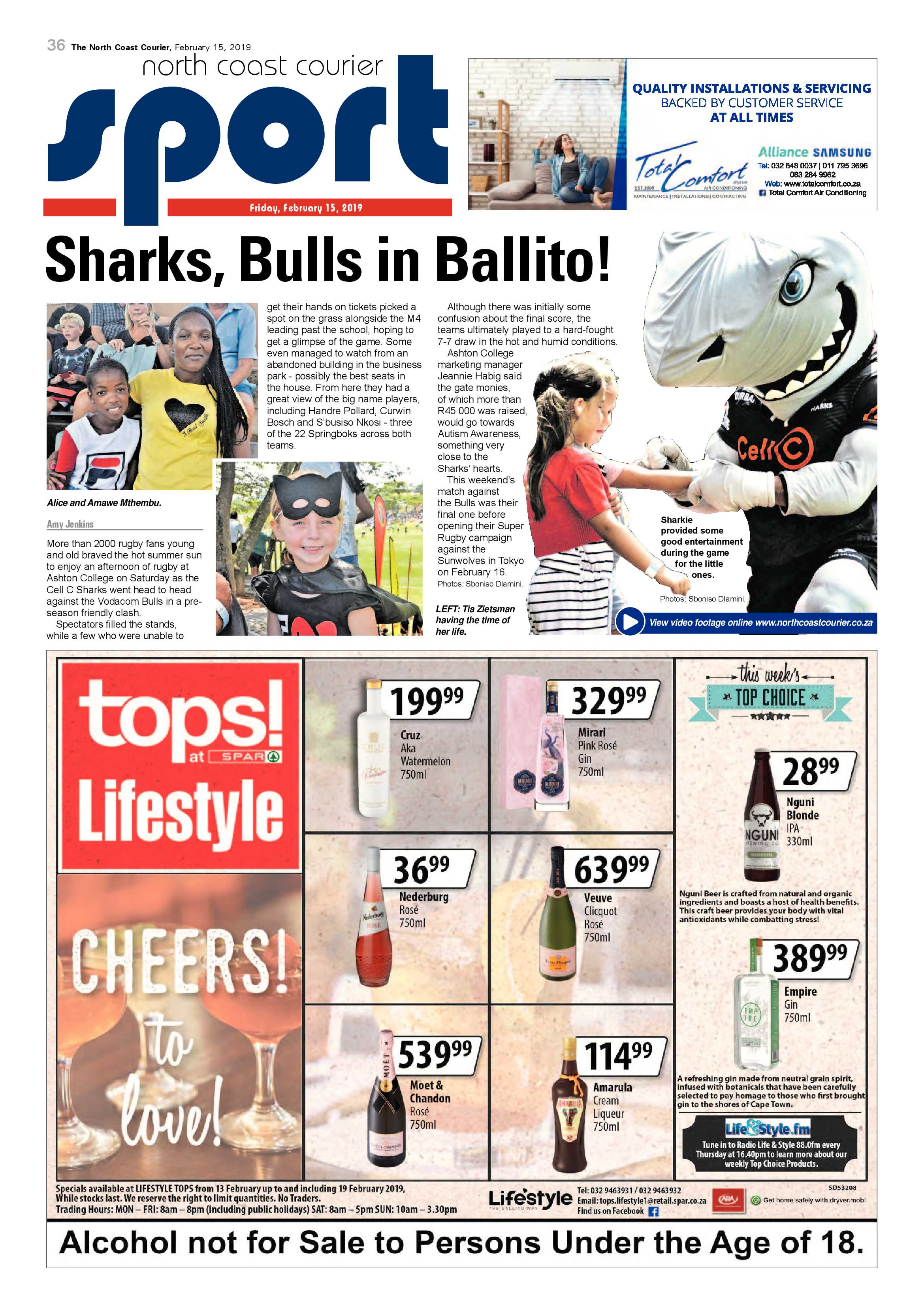 The North Coast Courier – 15 February 2019 page 36