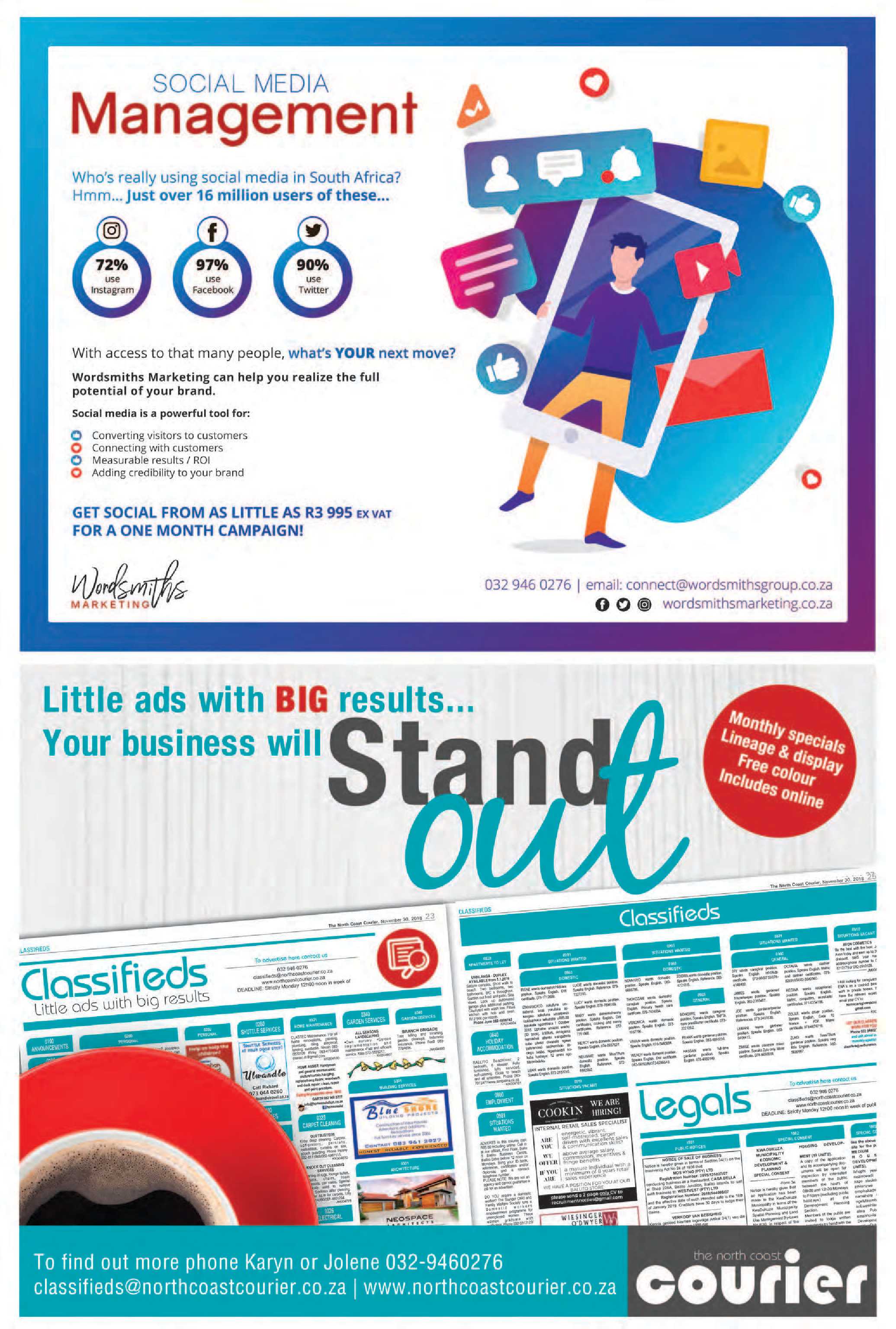 The North Coast Courier – 15 February 2019 page 40