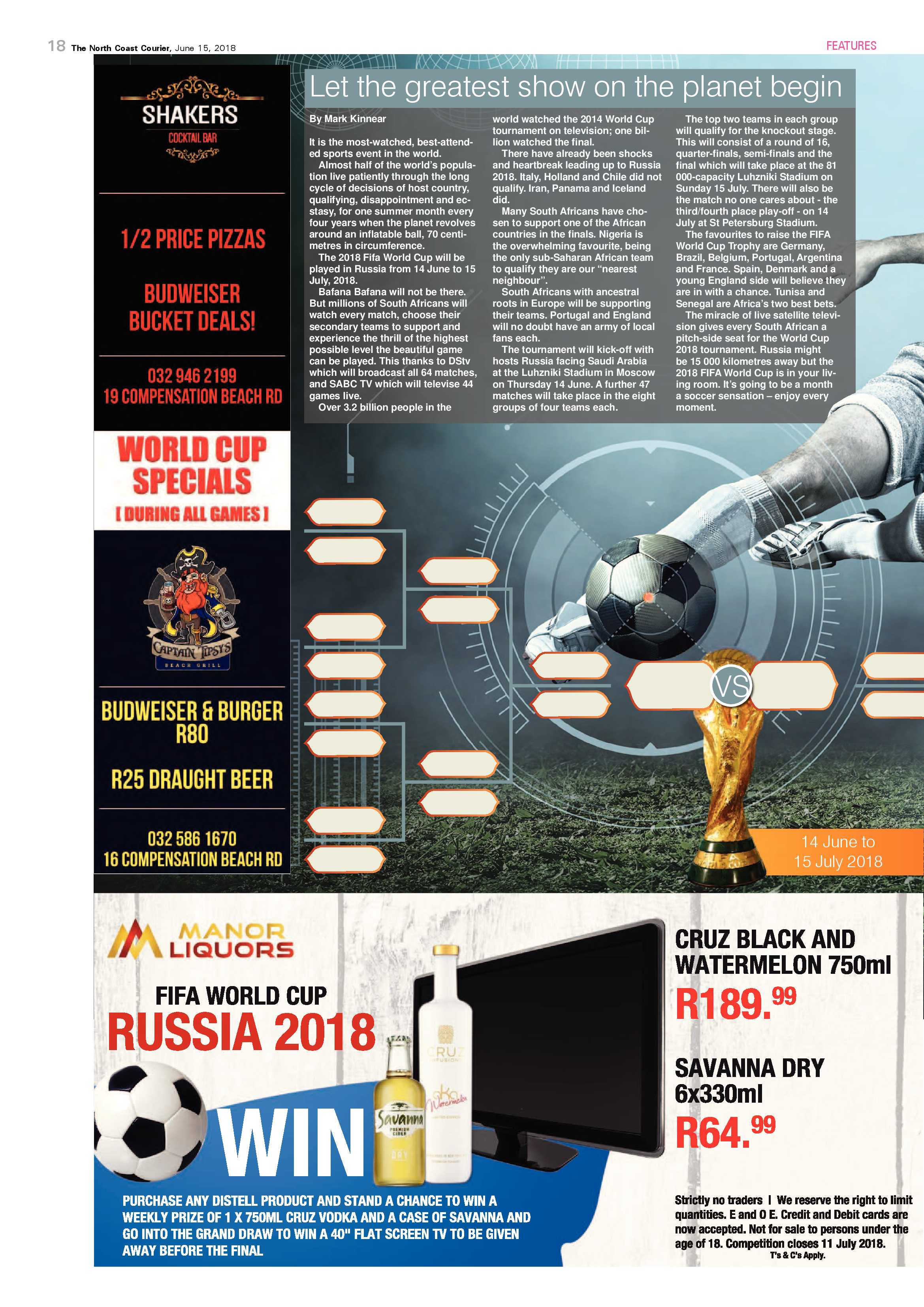 The North Coast Courier – 15 June 2018 page 18