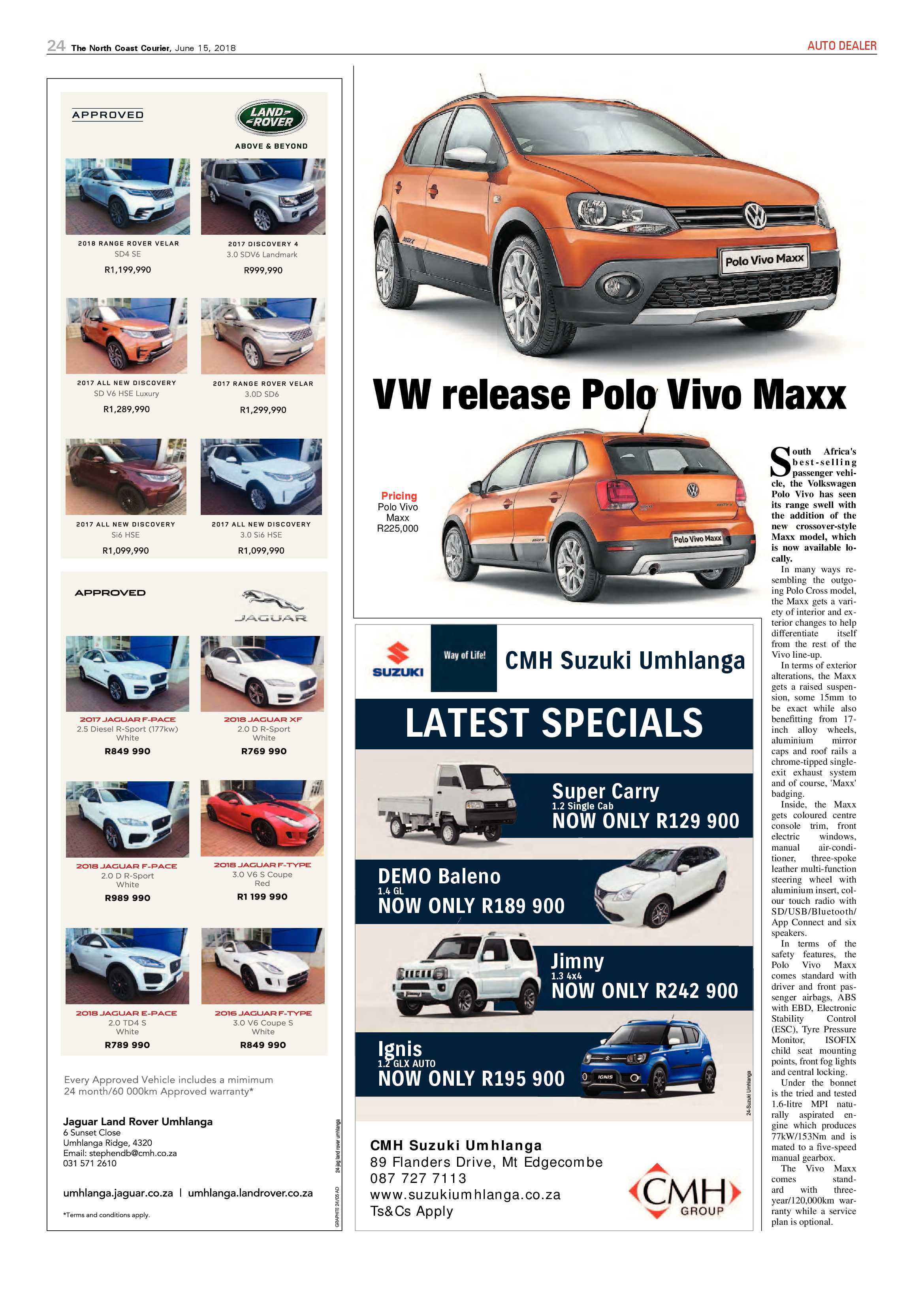 The North Coast Courier – 15 June 2018 page 24