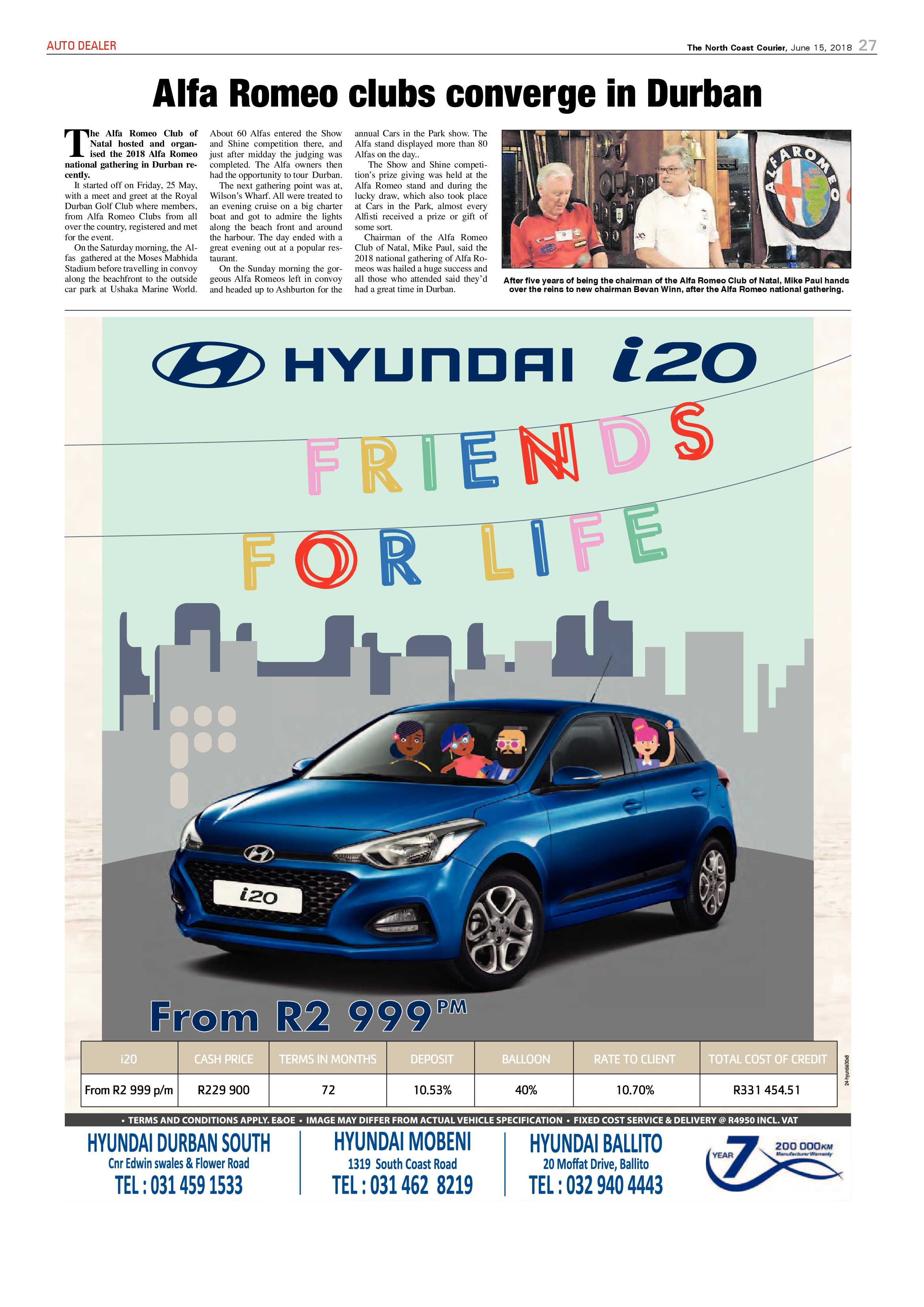 The North Coast Courier – 15 June 2018 page 27