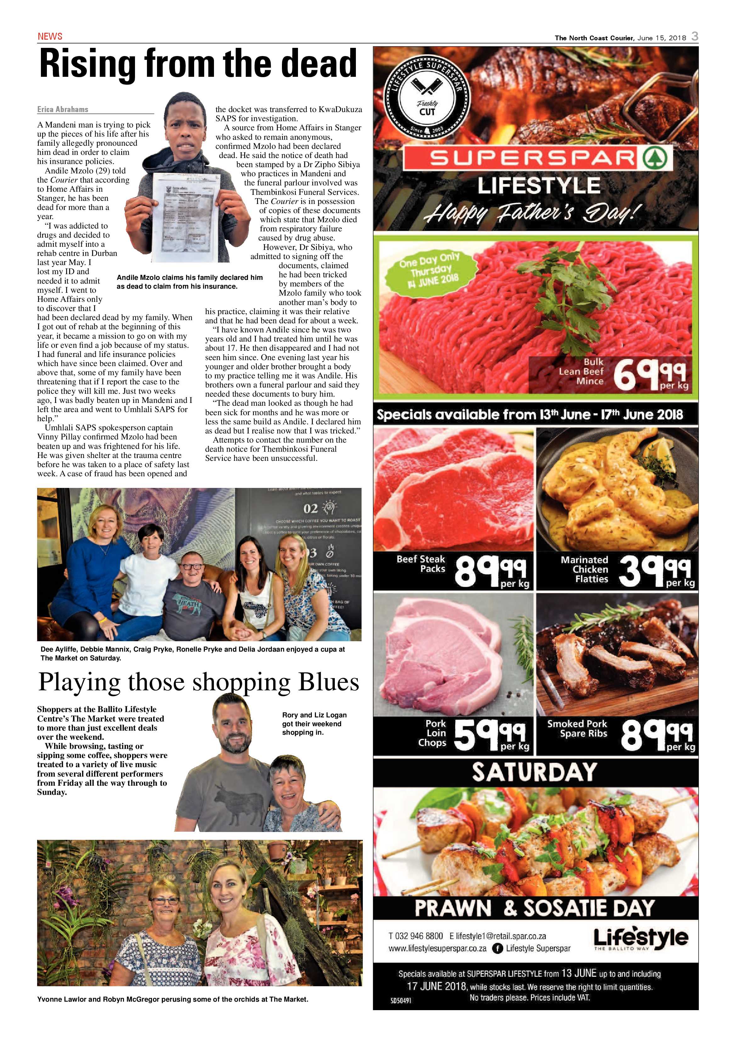 The North Coast Courier – 15 June 2018 page 3