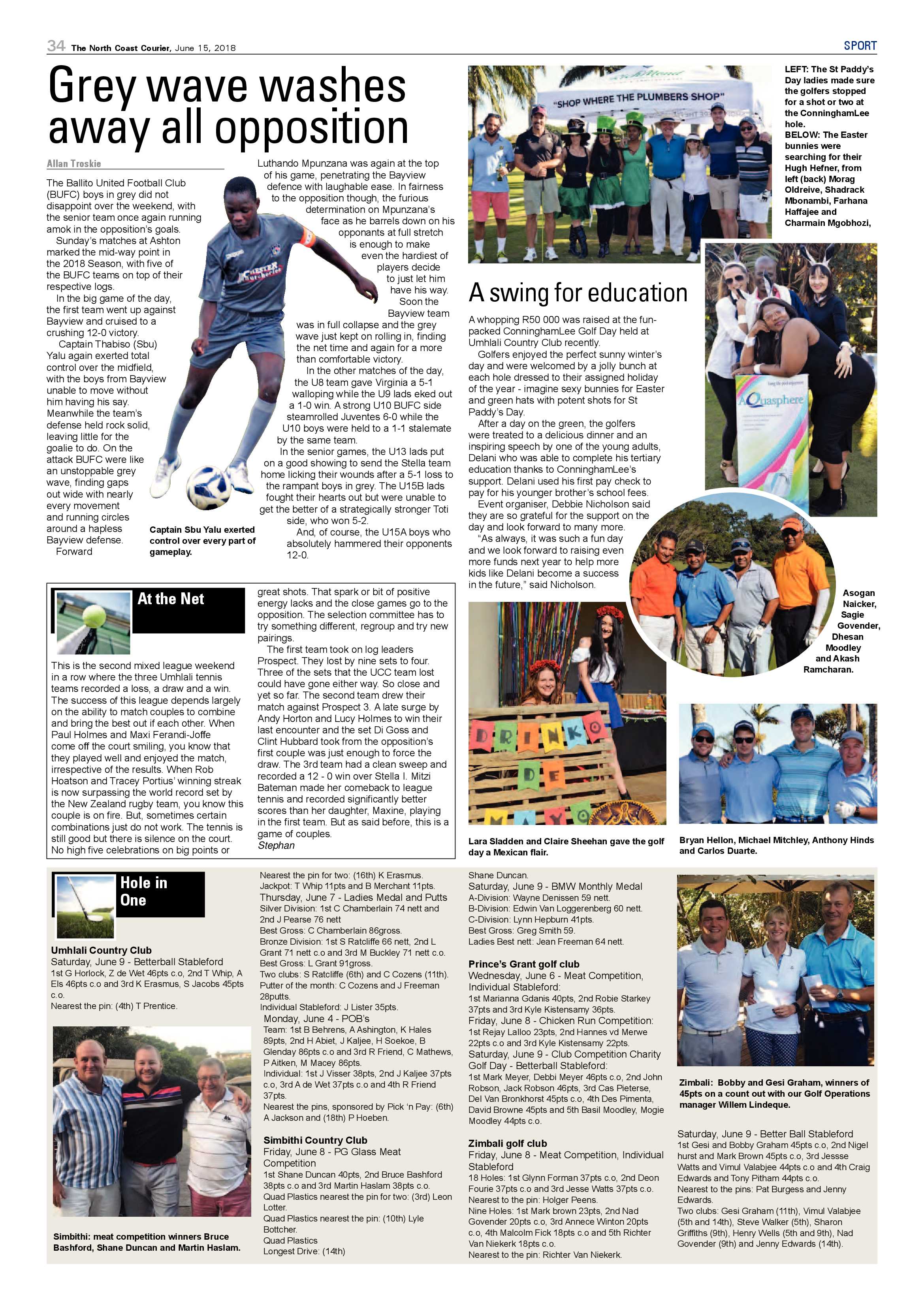 The North Coast Courier – 15 June 2018 page 34