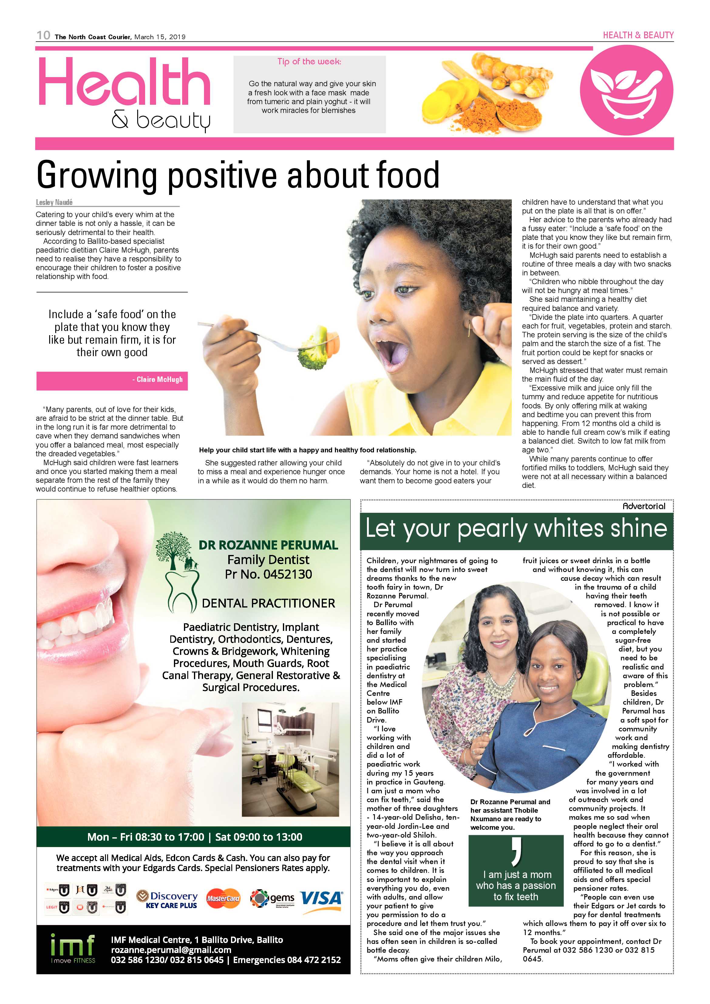 The North Coast Courier – 15 March 2019 page 10