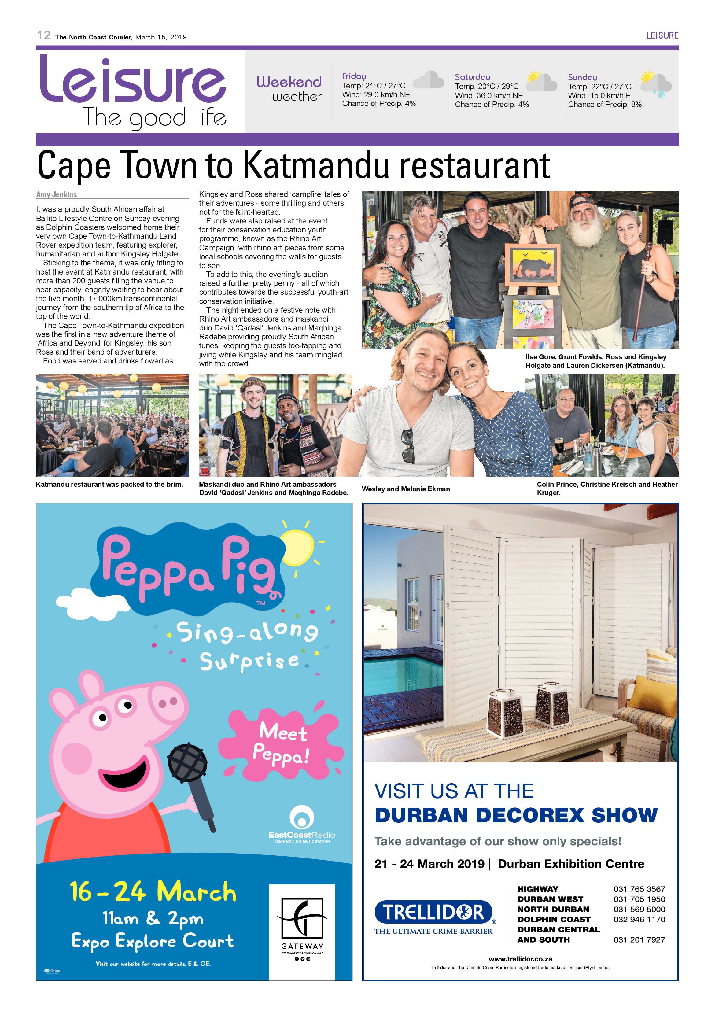 The North Coast Courier – 15 March 2019 page 12