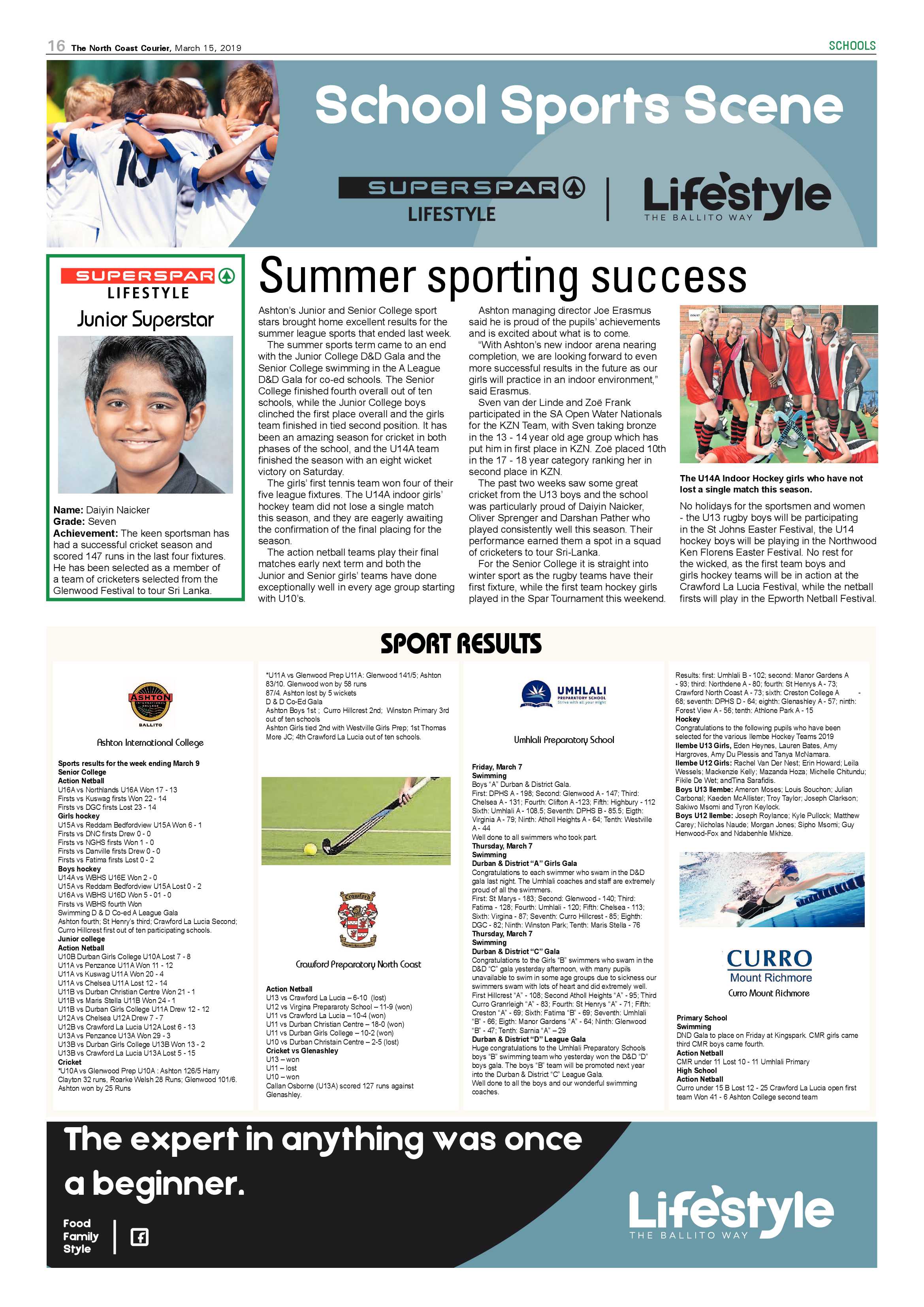 The North Coast Courier – 15 March 2019 page 16