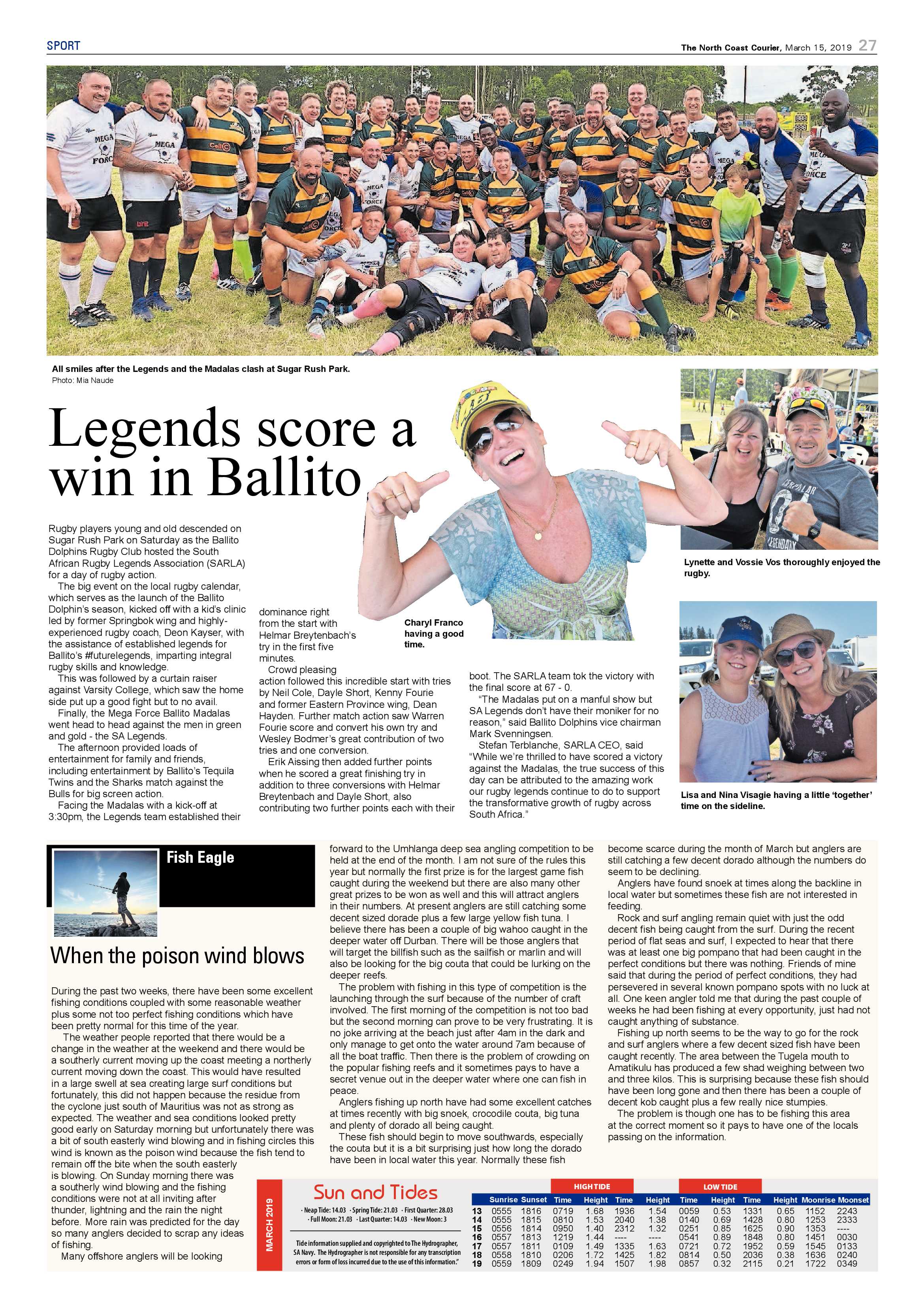 The North Coast Courier – 15 March 2019 page 27