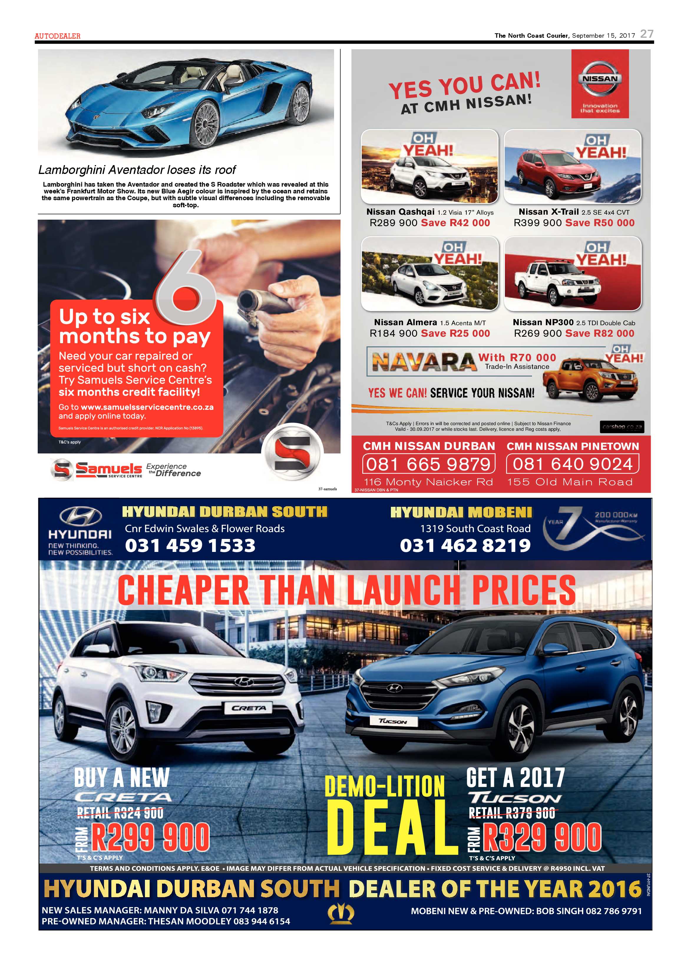 The North Coast Courier – 15 September 2017 page 27