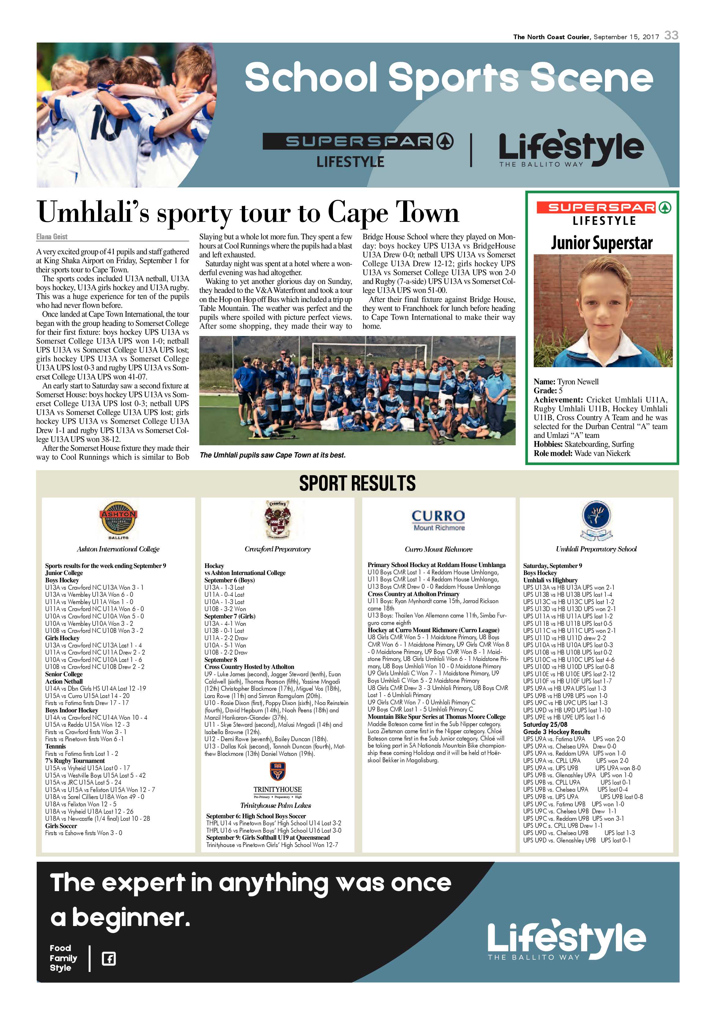The North Coast Courier – 15 September 2017 page 33