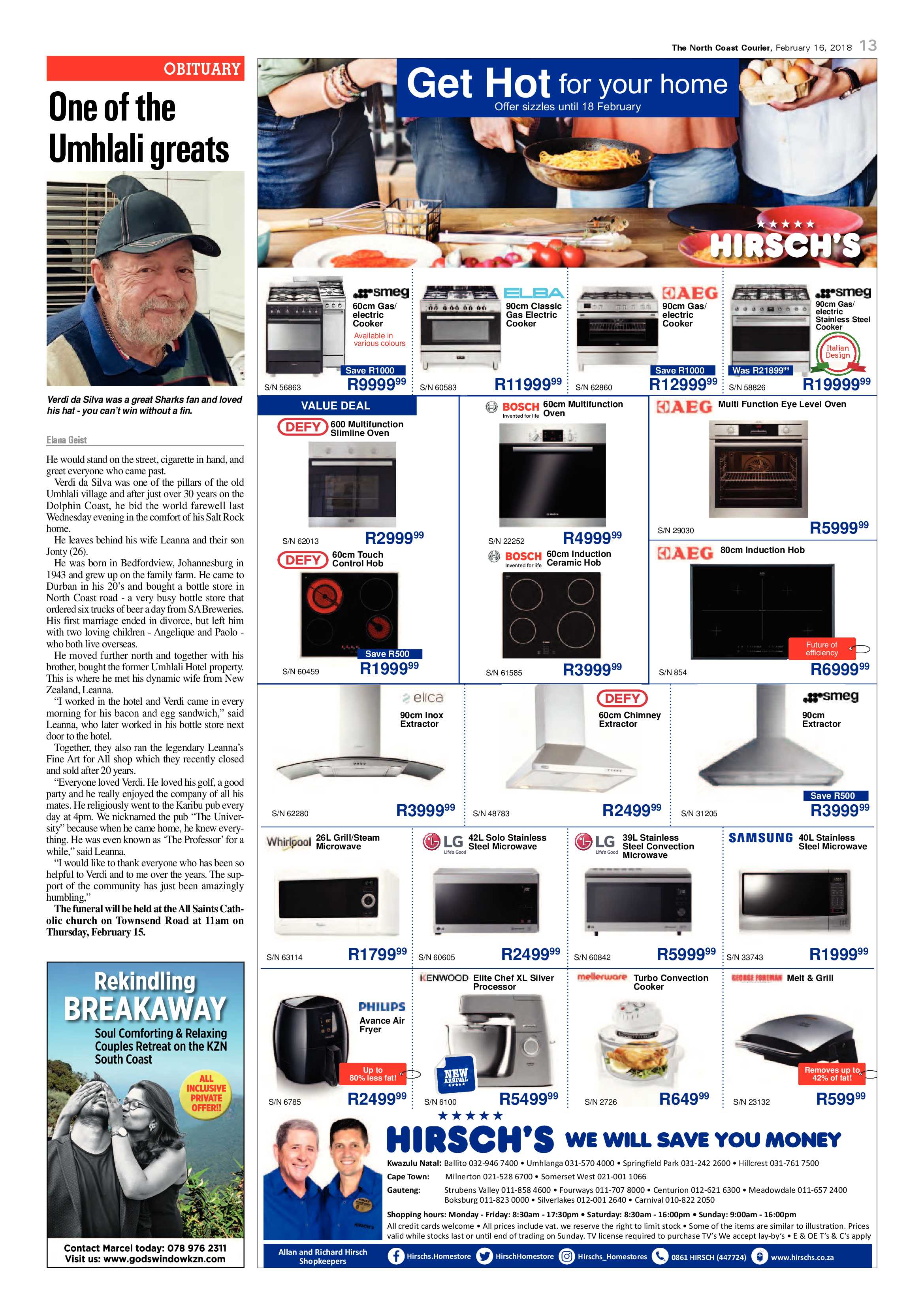 The North Coast Courier – 16 February 2018 page 13