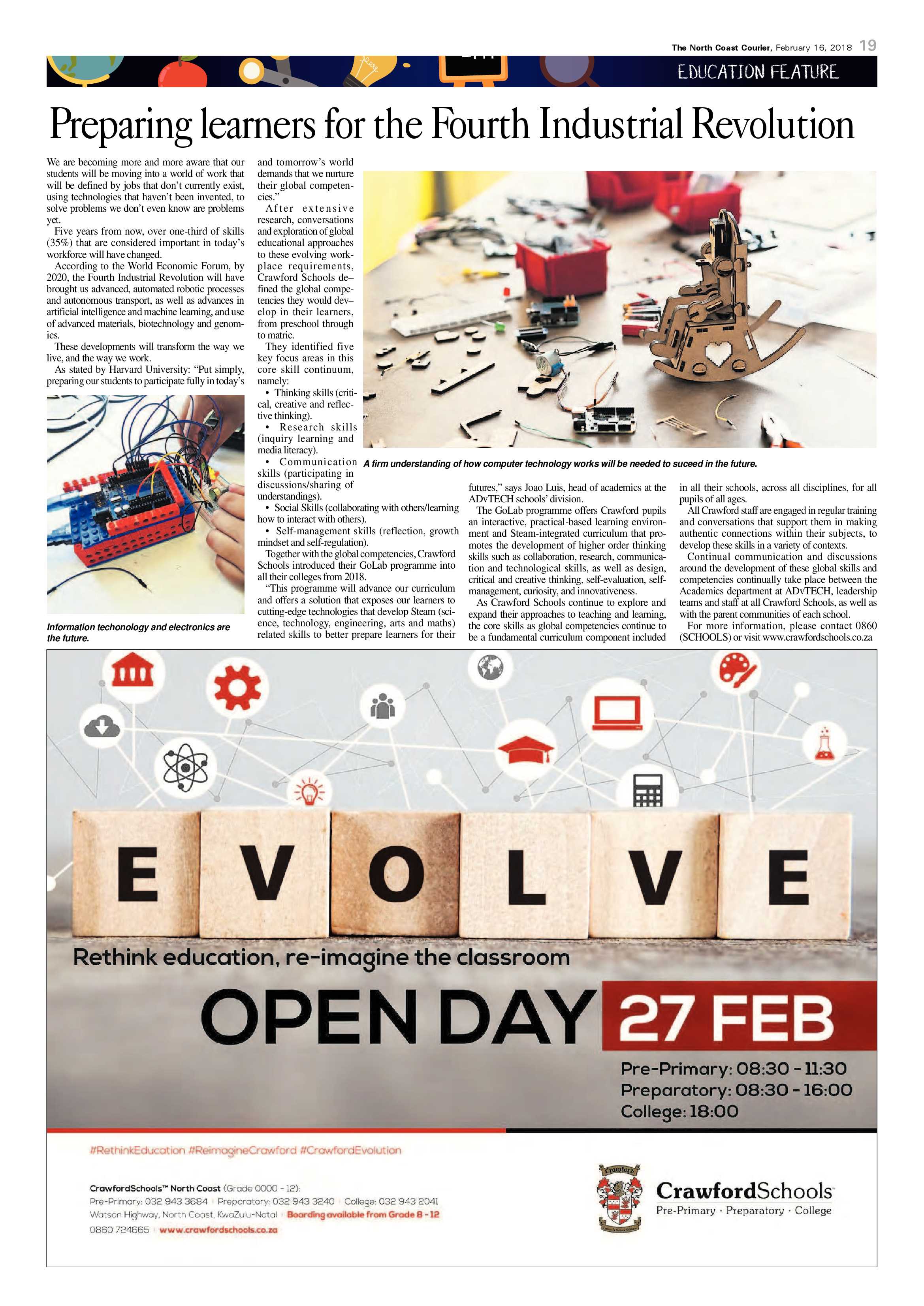 The North Coast Courier – 16 February 2018 page 19