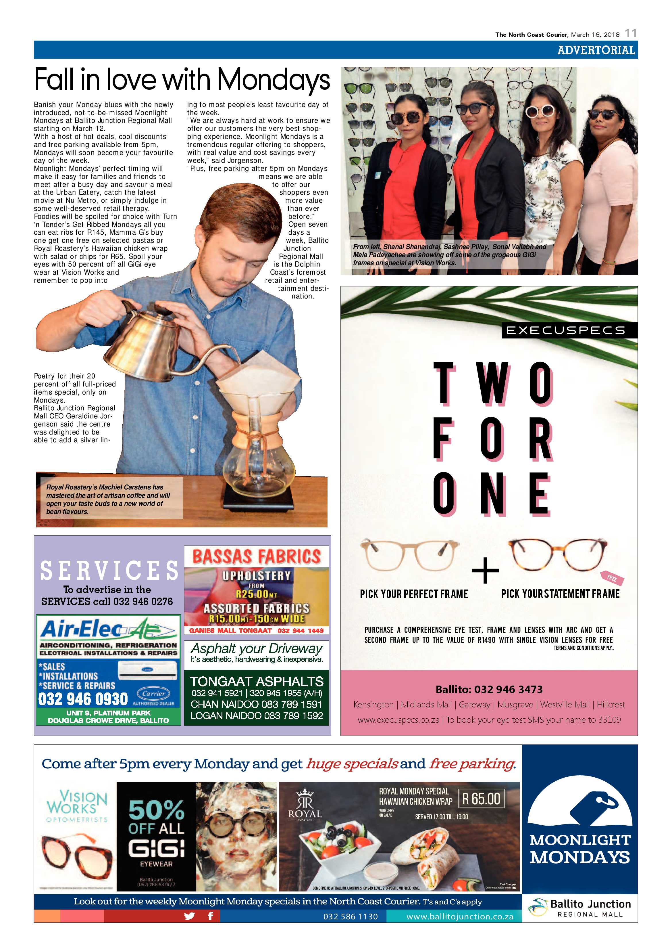 The North Coast Courier – 16 March 2018 page 11