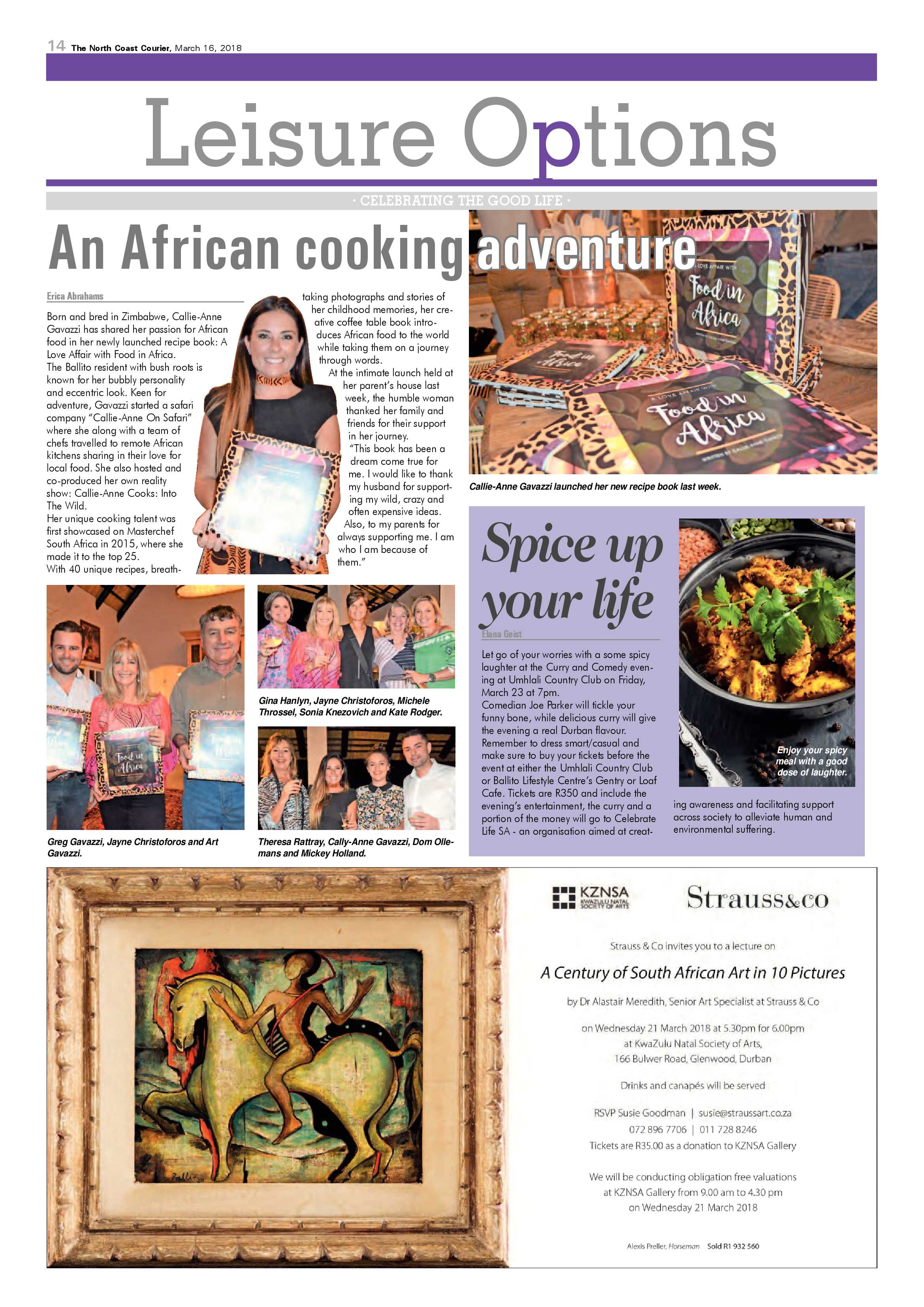 The North Coast Courier – 16 March 2018 page 14