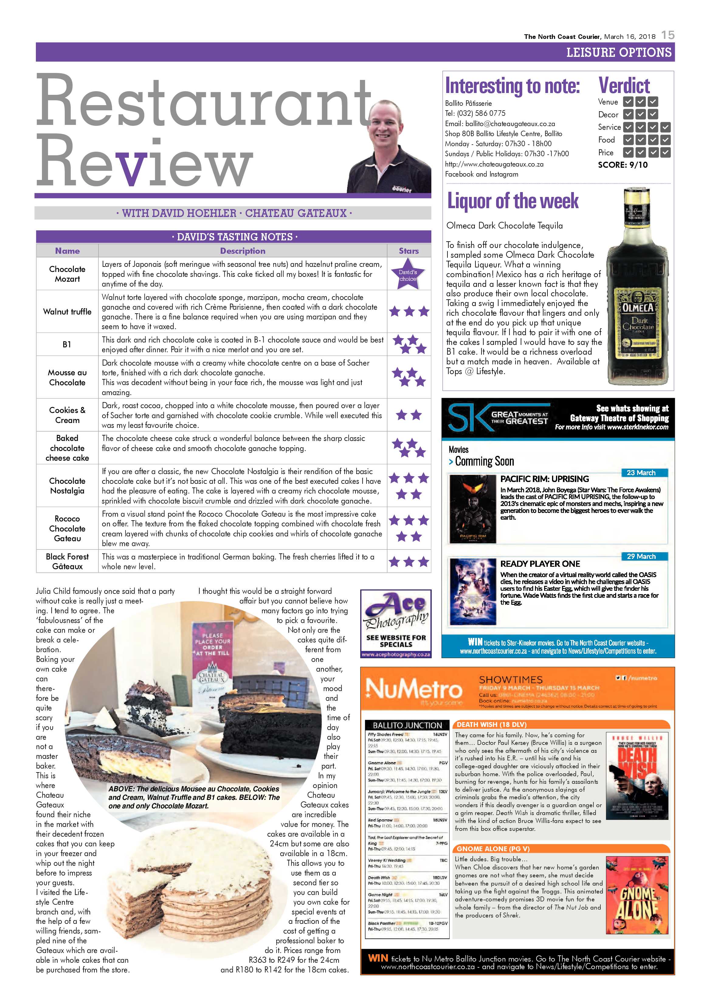 The North Coast Courier – 16 March 2018 page 15