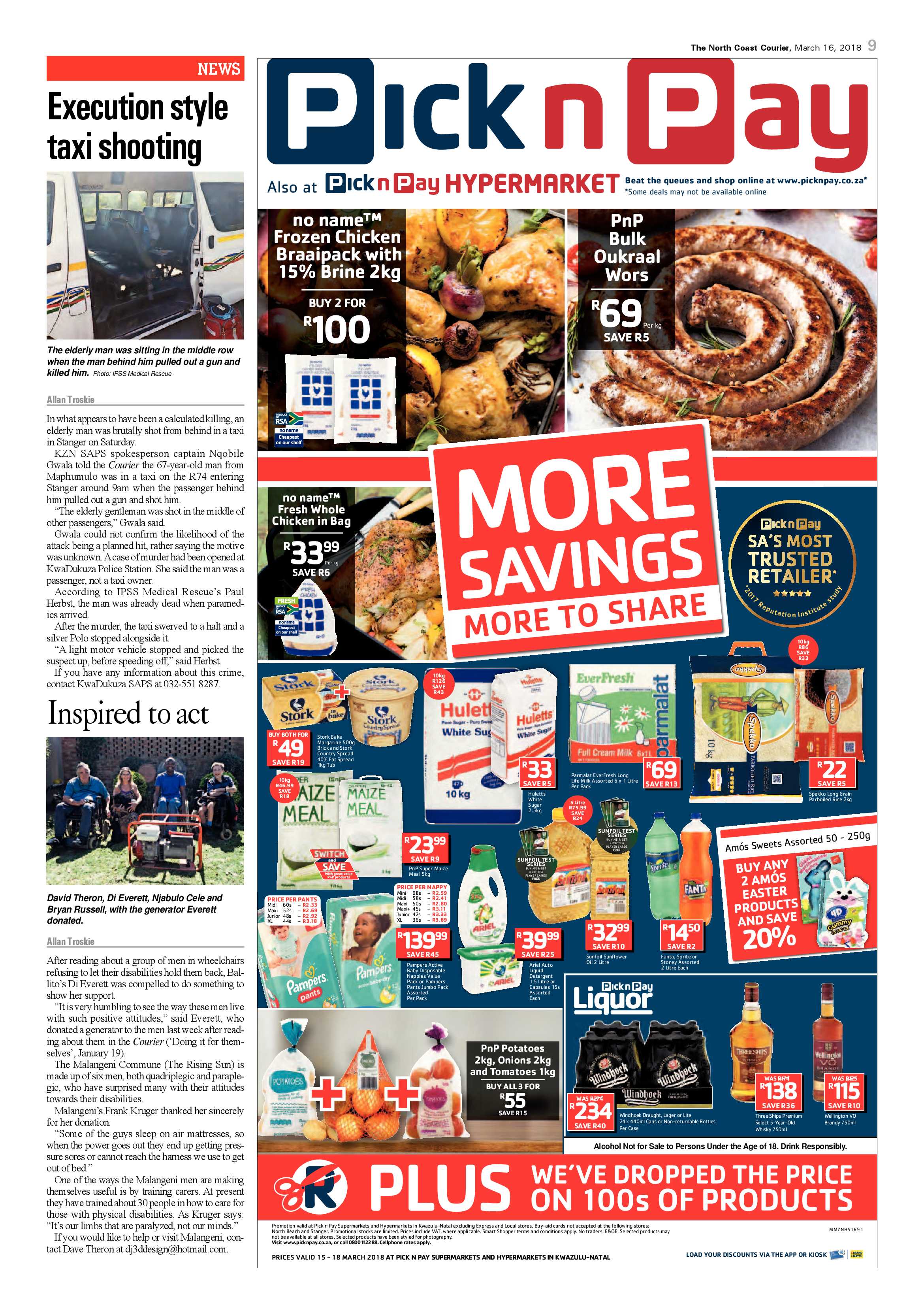 The North Coast Courier – 16 March 2018 page 9