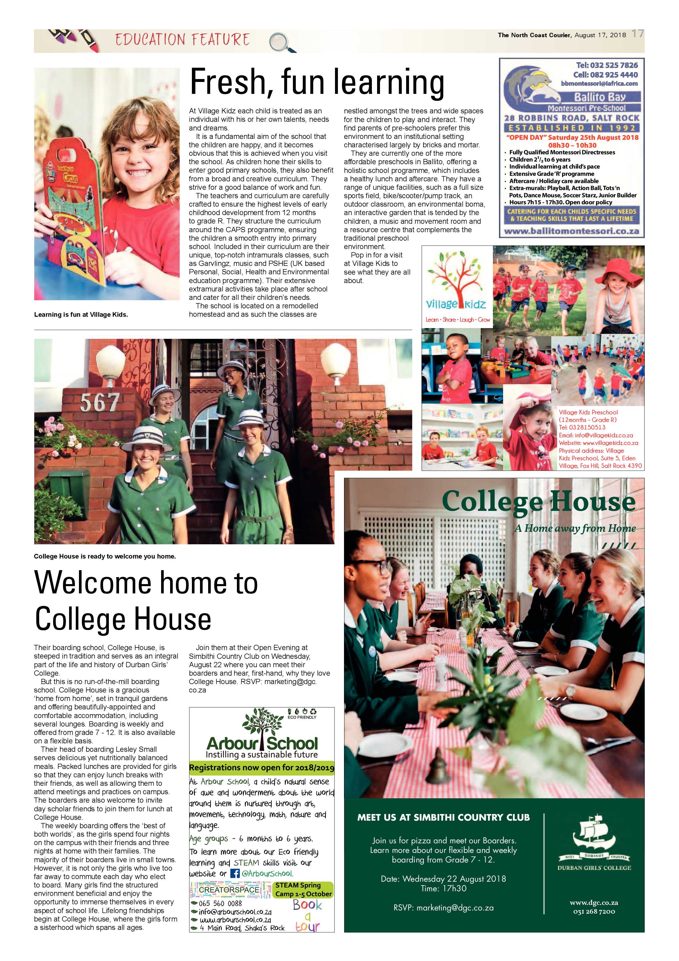 The North Coast Courier – 17 August 2018 page 17