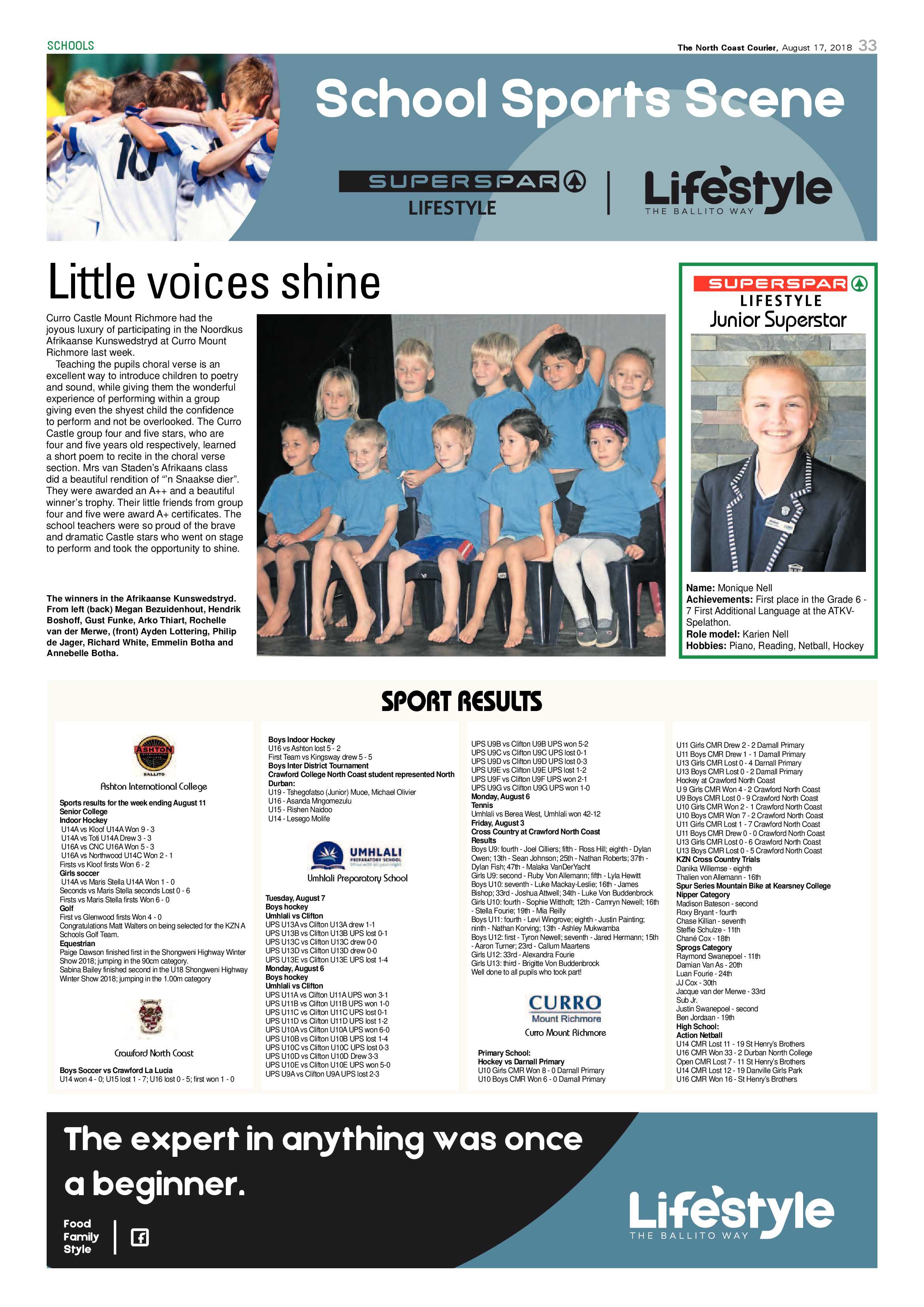 The North Coast Courier – 17 August 2018 page 33