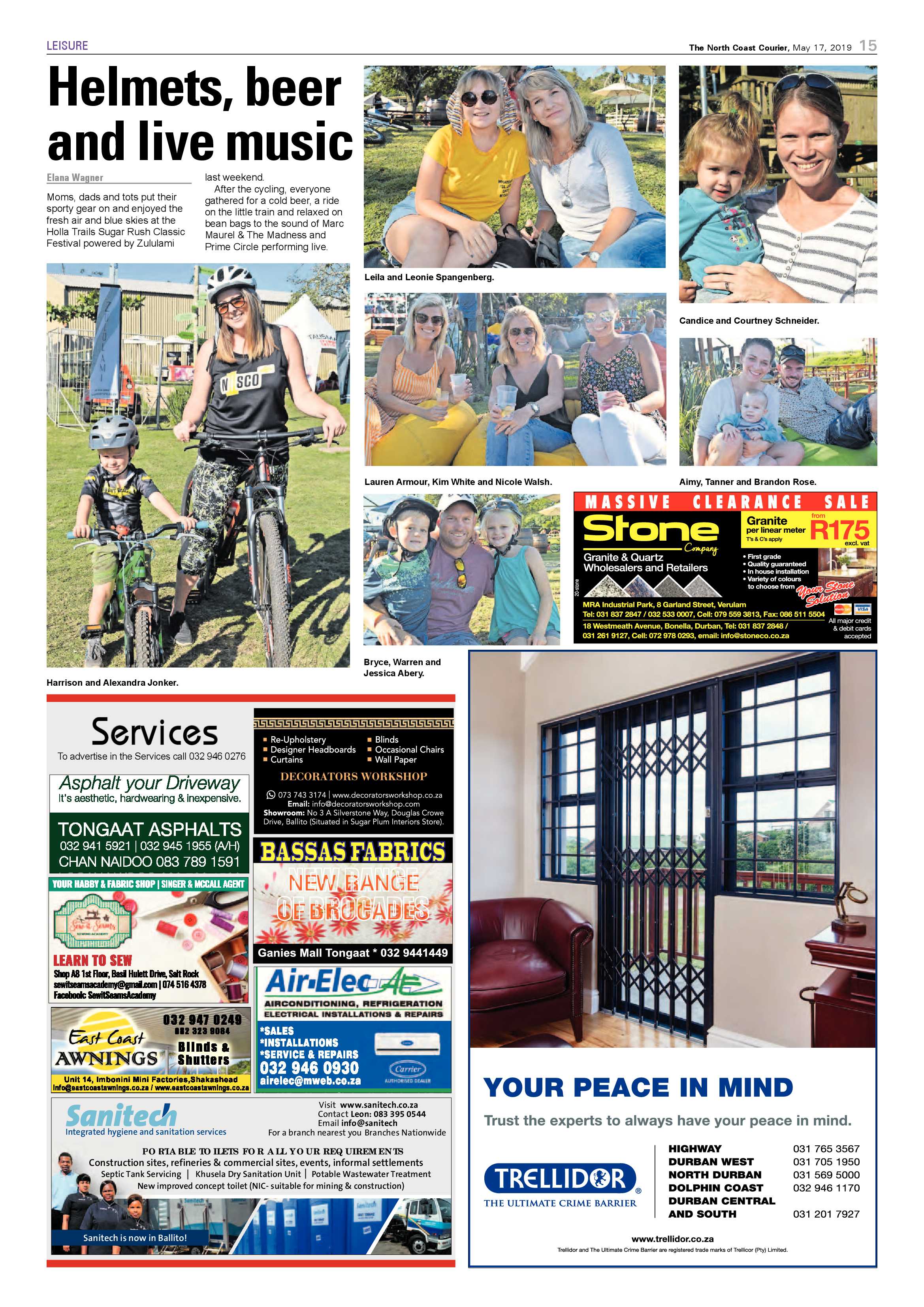 The North Coast Courier- 17 May 2019 page 15