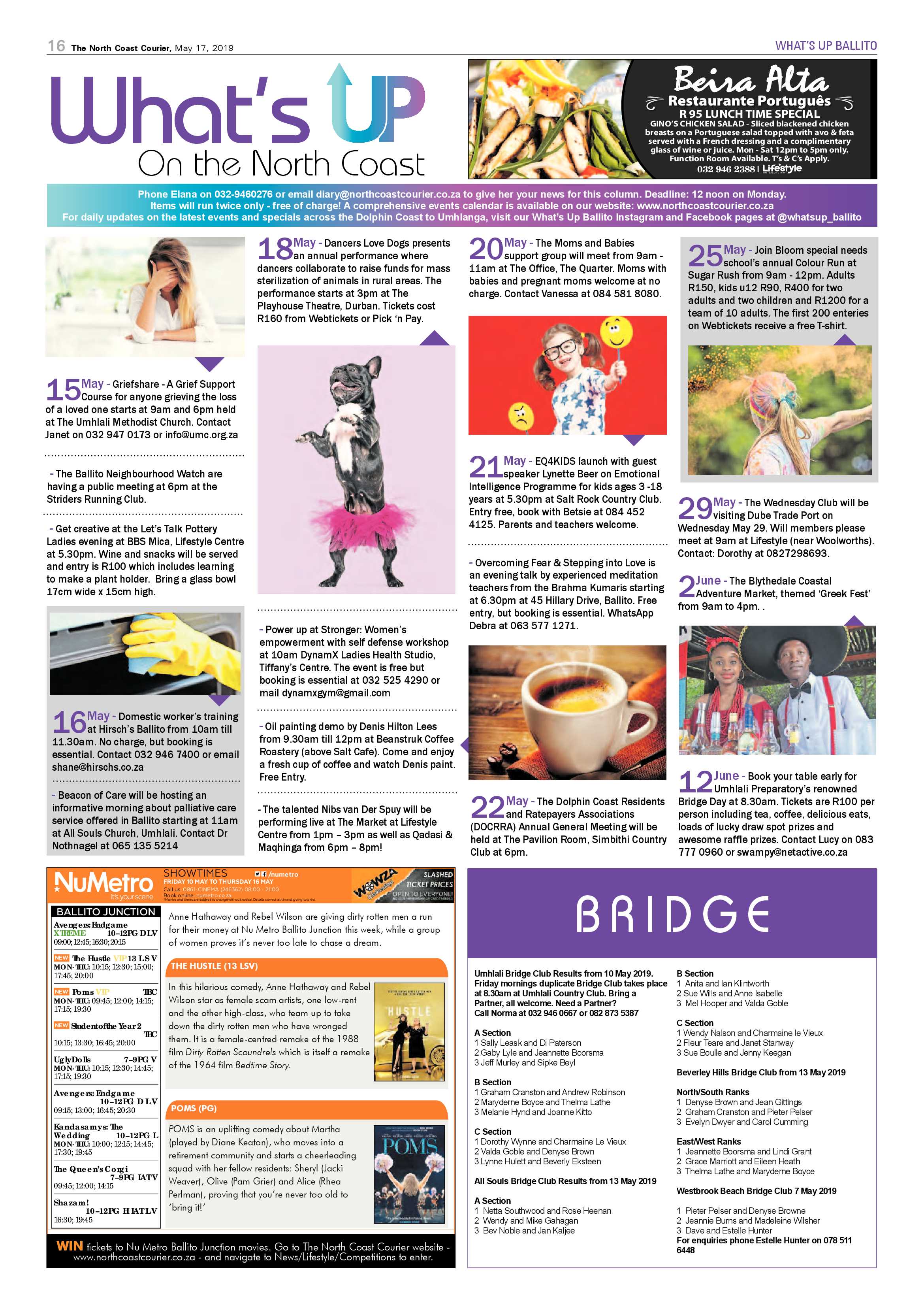 The North Coast Courier- 17 May 2019 page 16