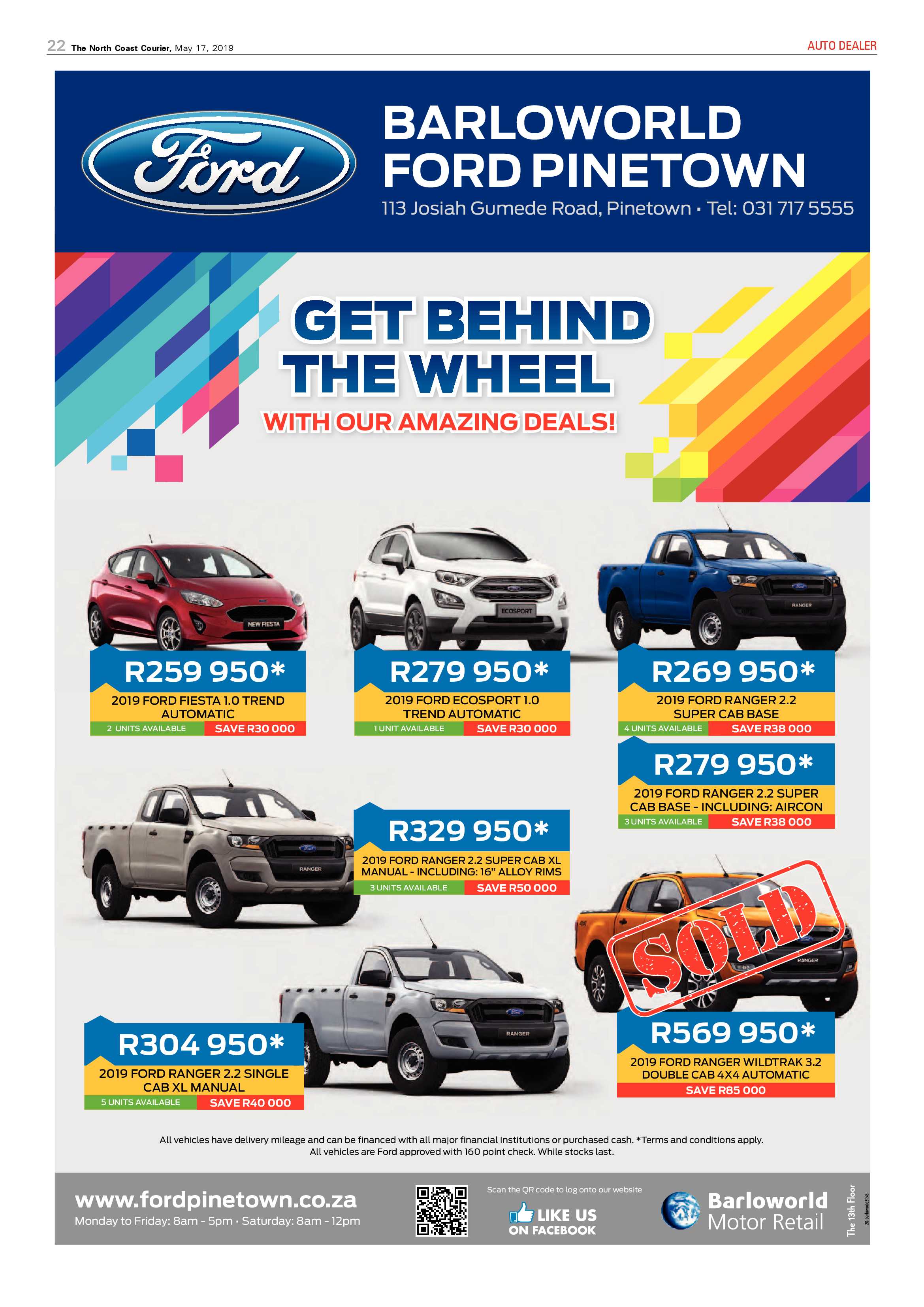 The North Coast Courier- 17 May 2019 page 22