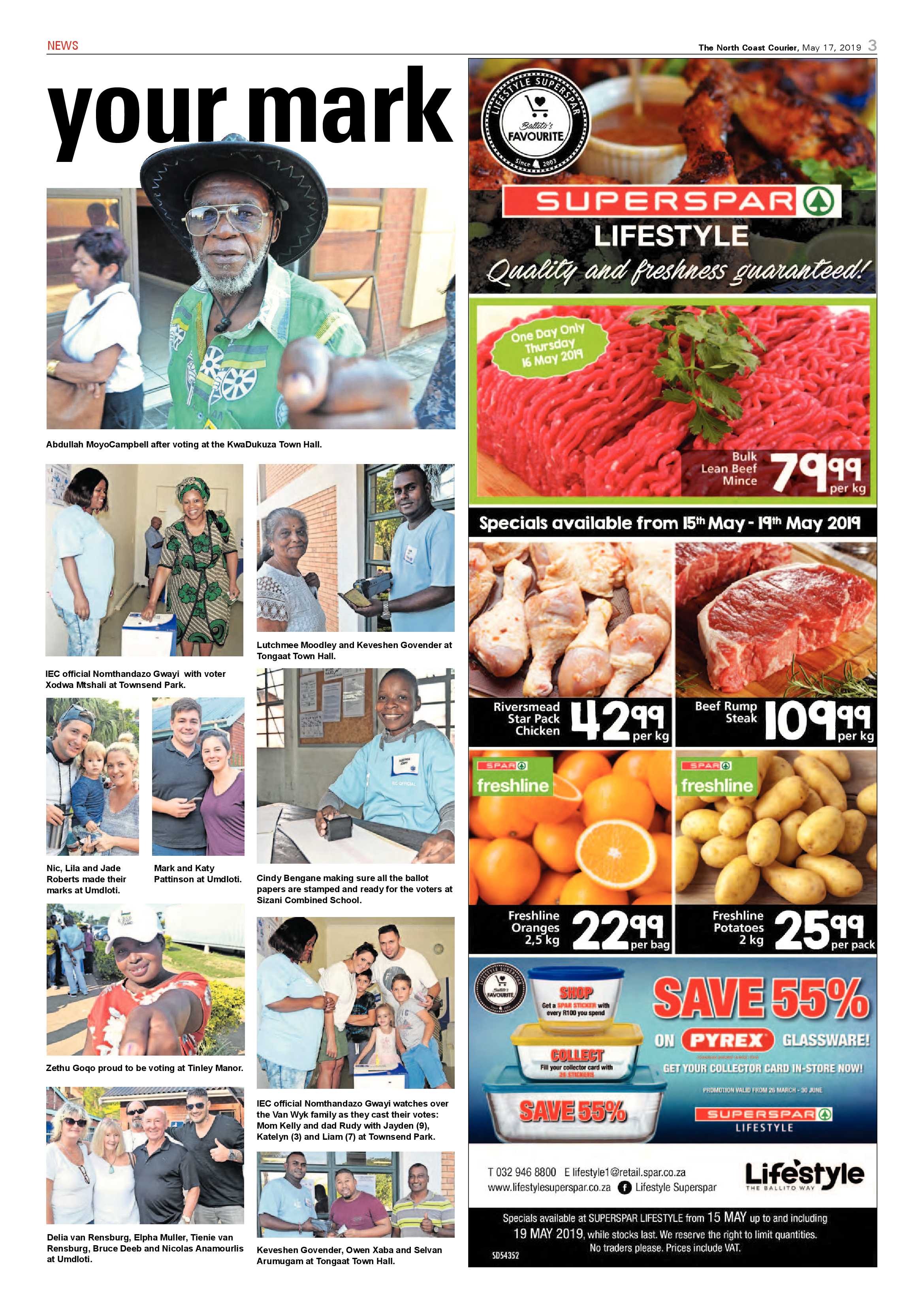 The North Coast Courier- 17 May 2019 page 3