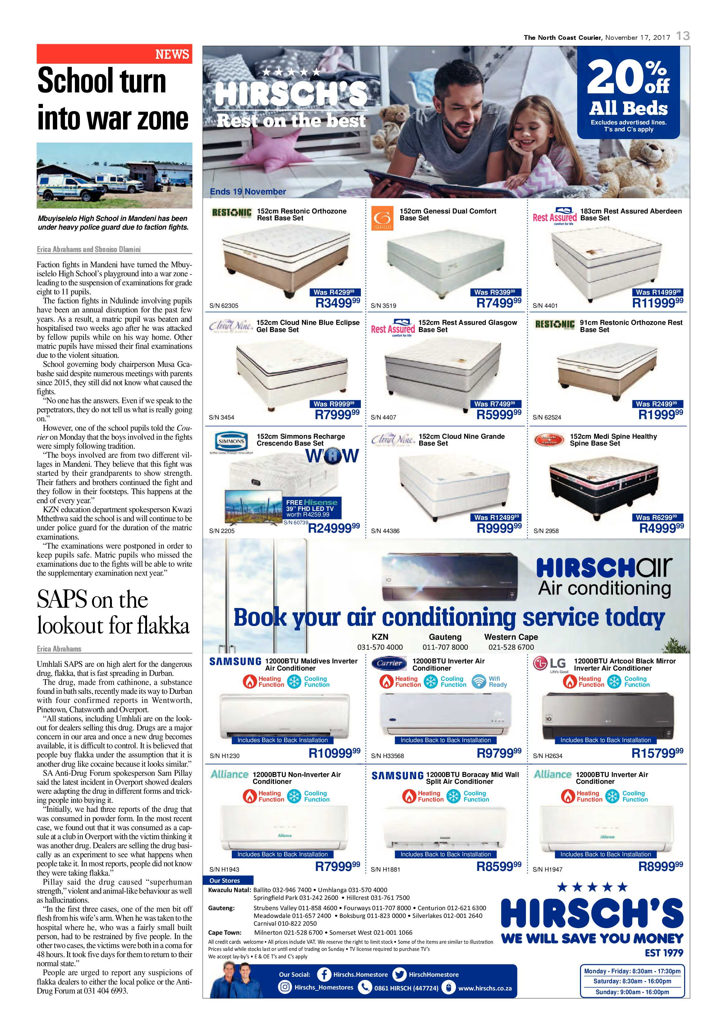The North Coast Courier – 17 November 2017 page 13