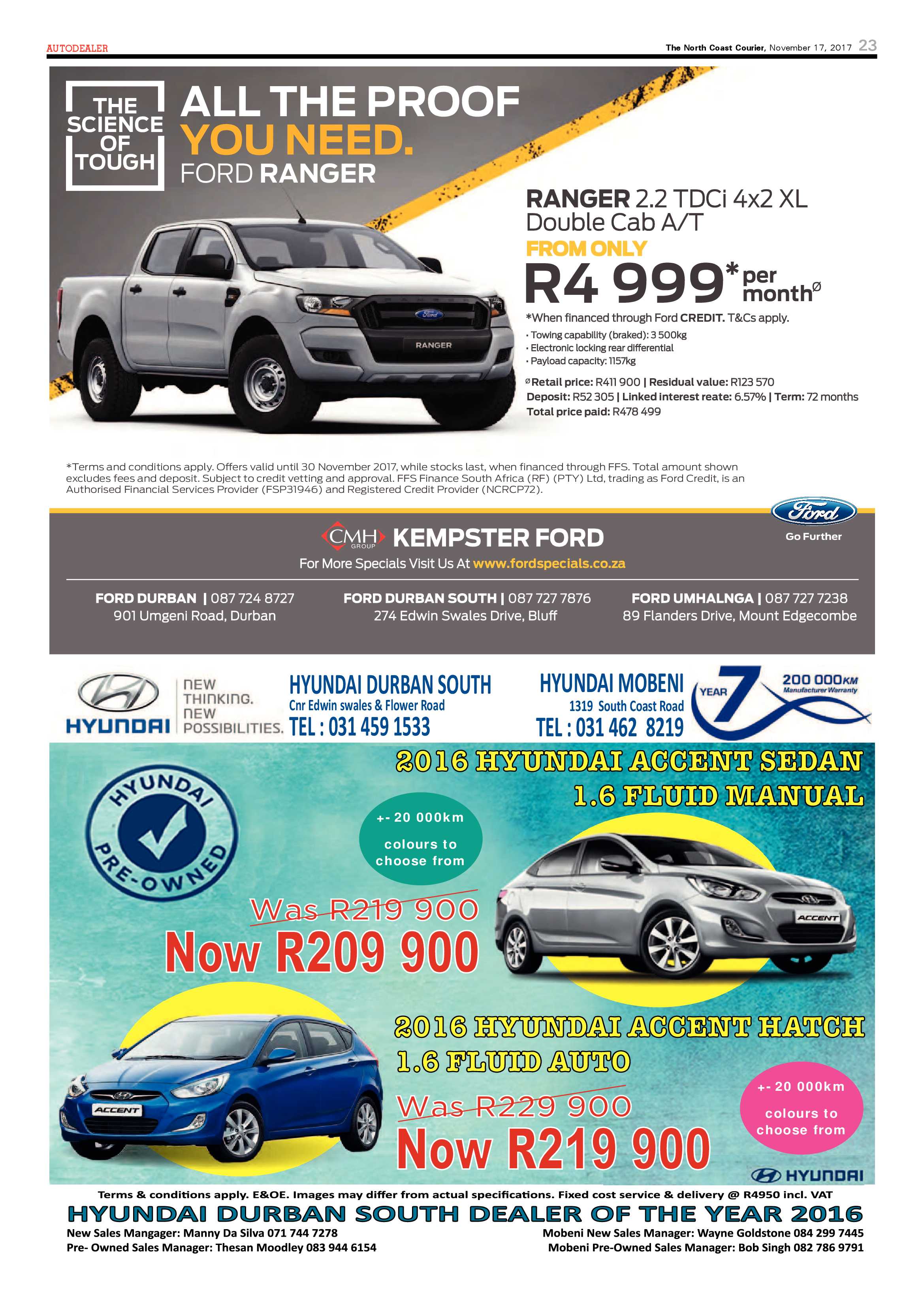 The North Coast Courier – 17 November 2017 page 23