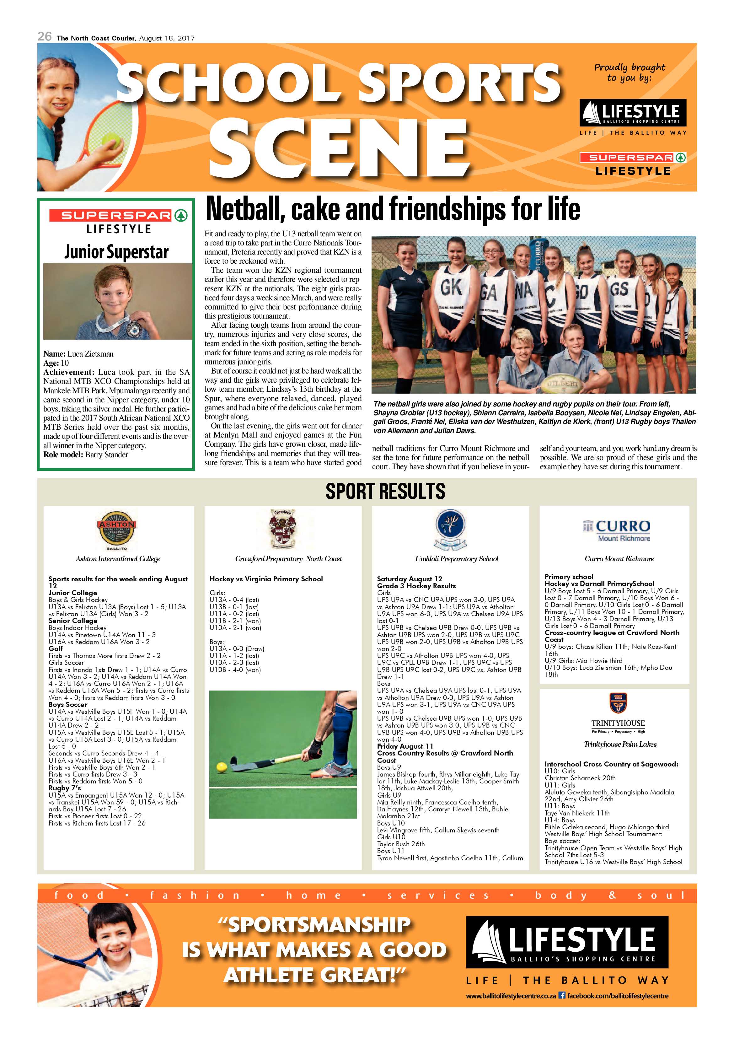 The North Coast Courier – 18 August 2017 page 26