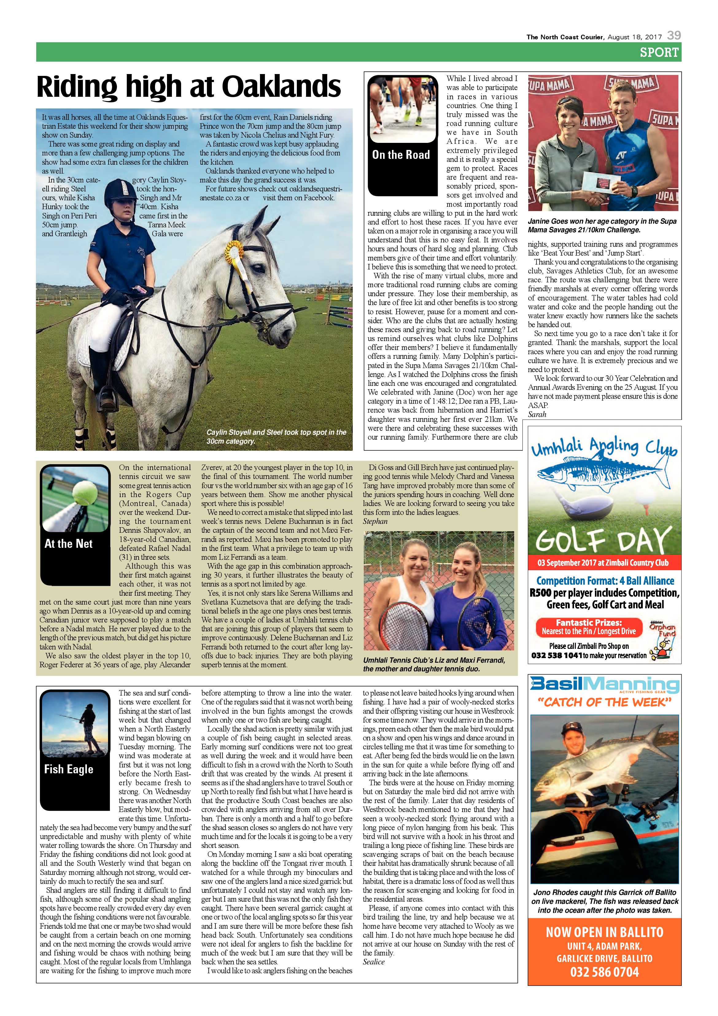The North Coast Courier – 18 August 2017 page 39