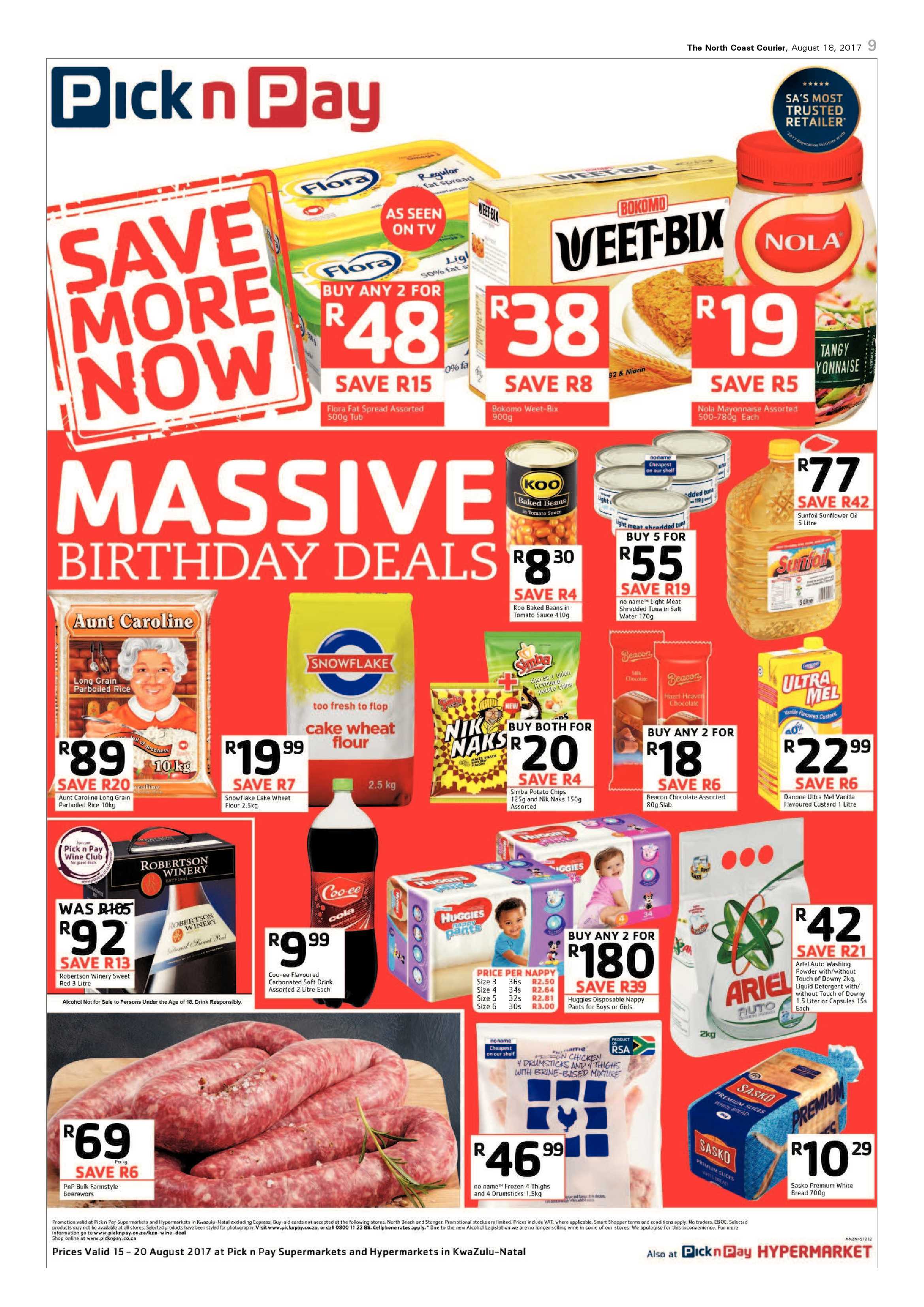 The North Coast Courier – 18 August 2017 page 9