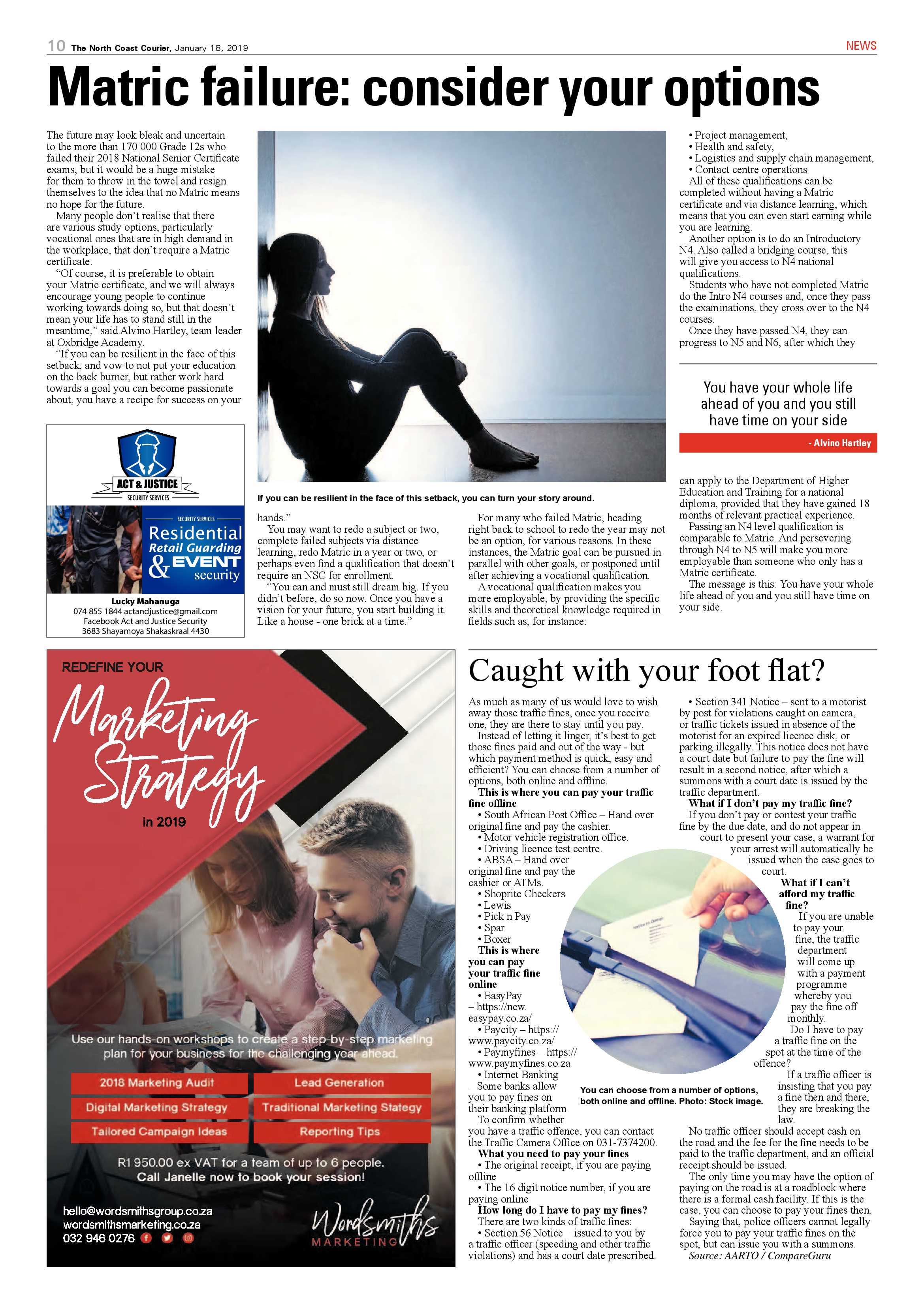 The North Coast Courier – 18 January 2019 page 10