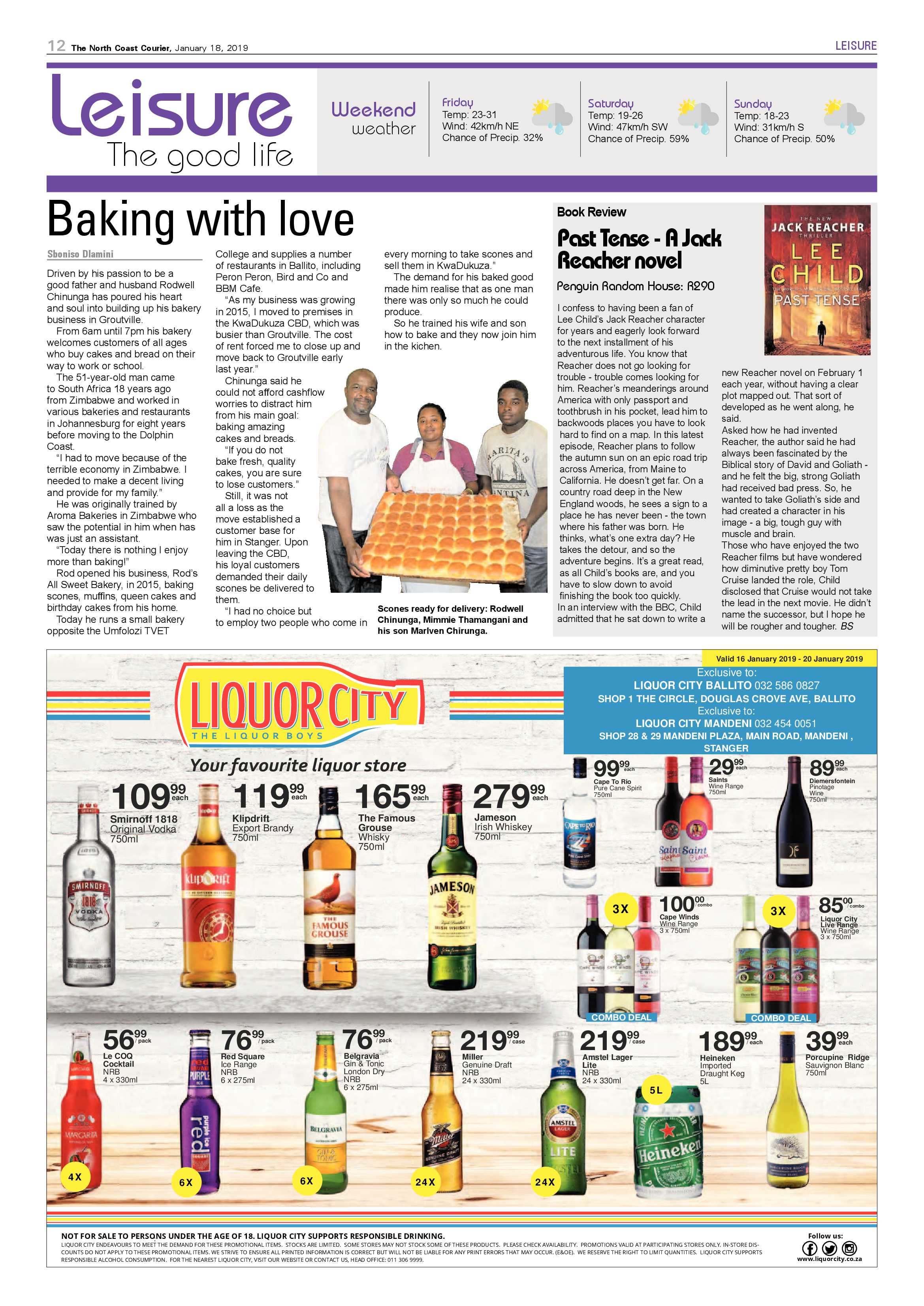 The North Coast Courier – 18 January 2019 page 12