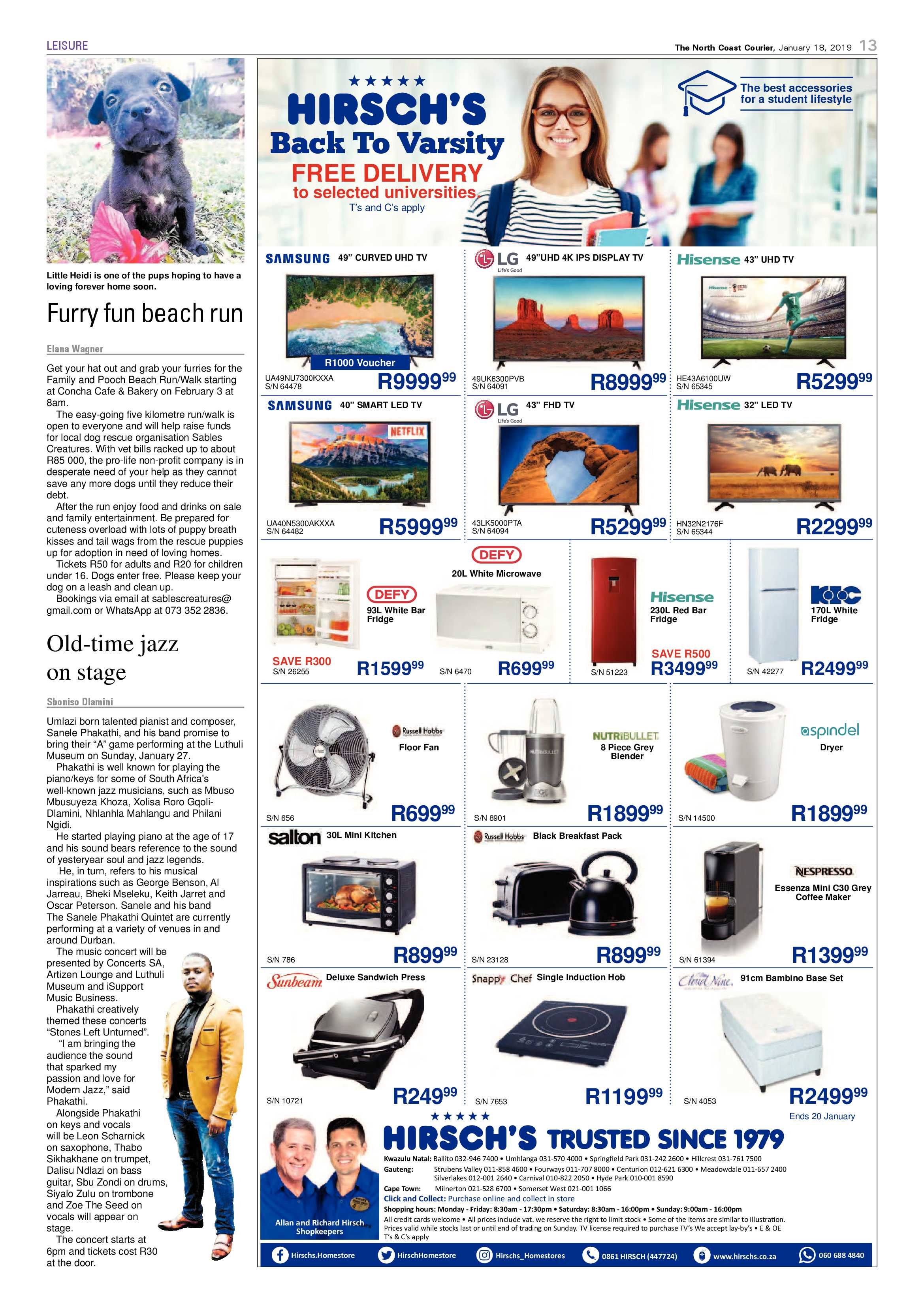 The North Coast Courier – 18 January 2019 page 13