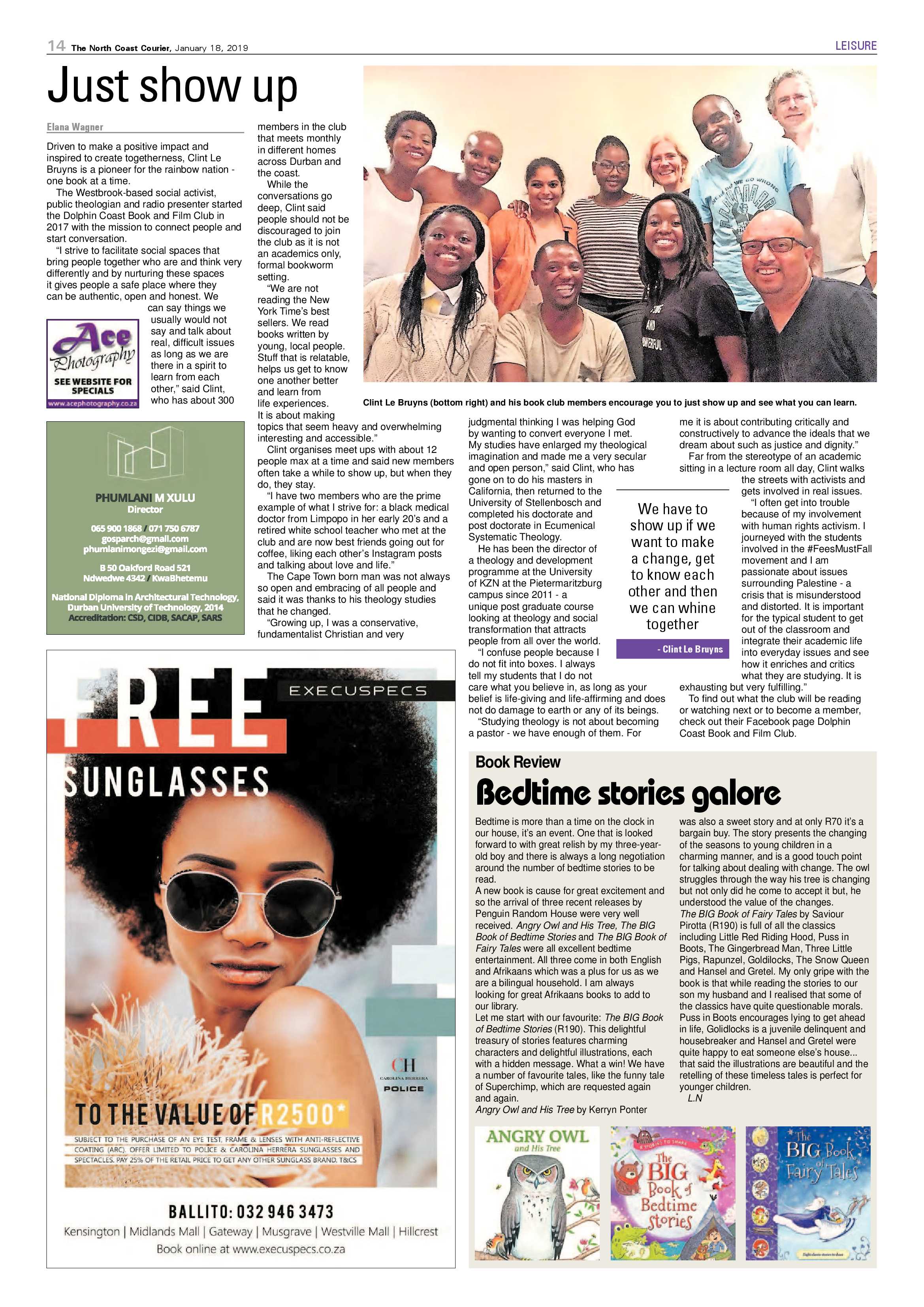 The North Coast Courier – 18 January 2019 page 14